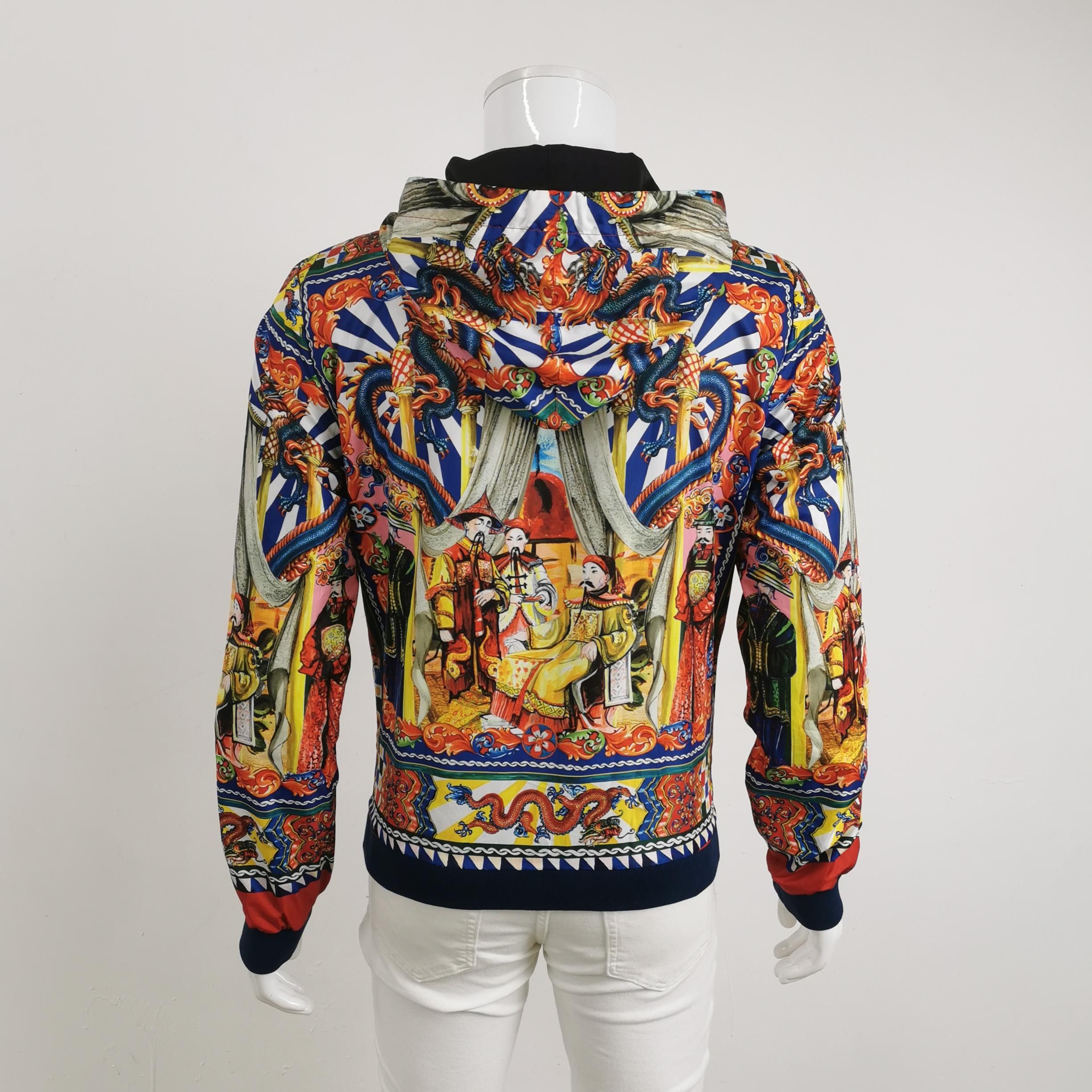 Dolce & Gabbana Dolce & Gabbana Men m Light Jackets Size US M / EU 48-50 / 2 - 2 Thumbnail