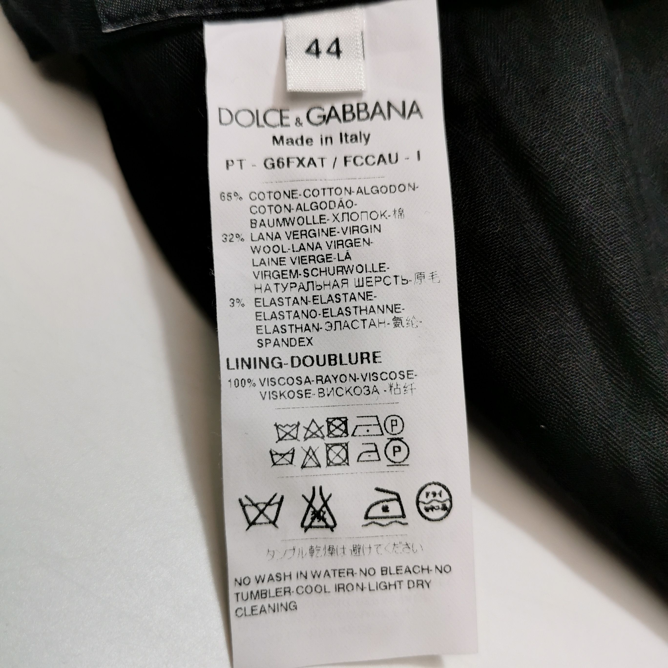 Dolce & Gabbana Dolce & Gabbana Men 28 Casual Pants Size US 28 / EU 44 - 5 Thumbnail
