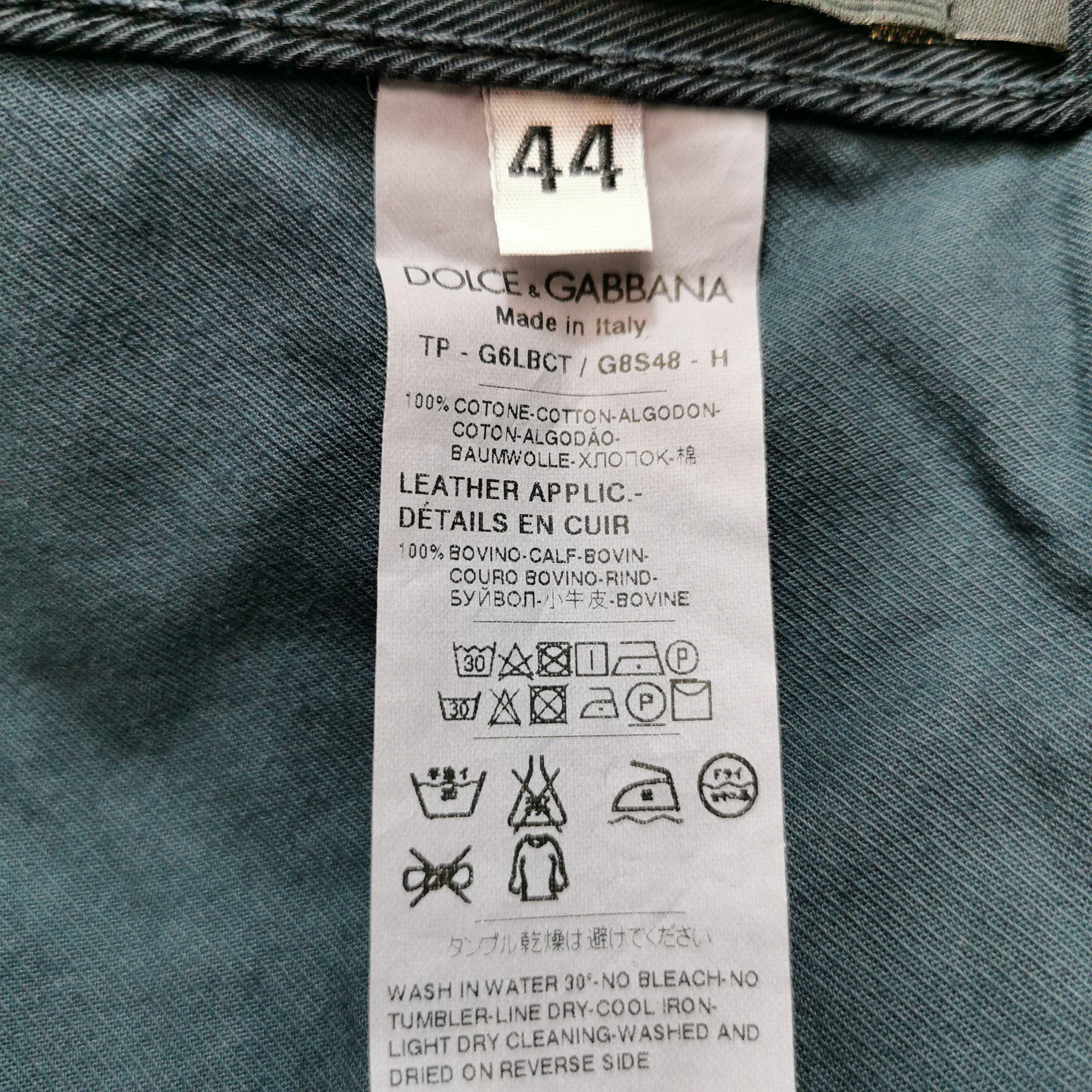 Dolce & Gabbana Dolce & Gabbana Men 28 Casual Pants Size US 28 / EU 44 - 6 Thumbnail