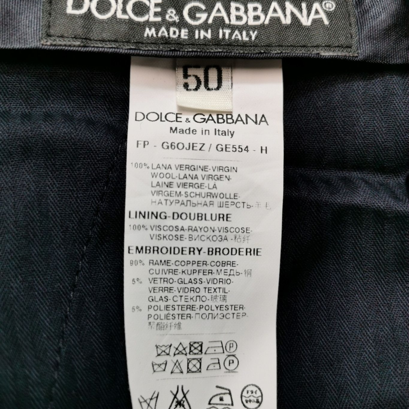 Dolce & Gabbana Dolce & Gabbana Men 34 Casual Pants Size US 34 / EU 50 - 7 Thumbnail