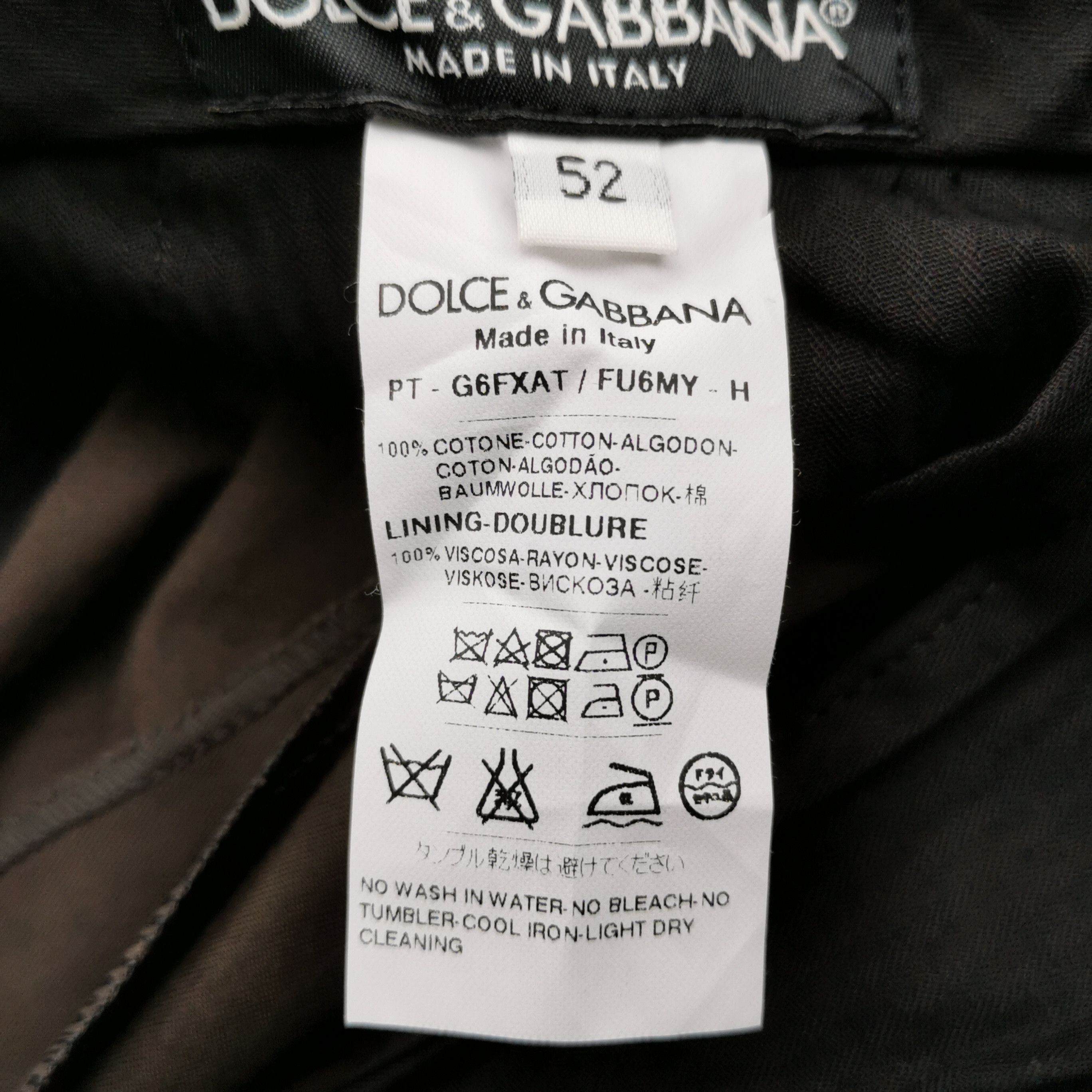 Dolce & Gabbana Dolce & Gabbana Men 36 Casual Pants Size US 36 / EU 52 - 6 Thumbnail