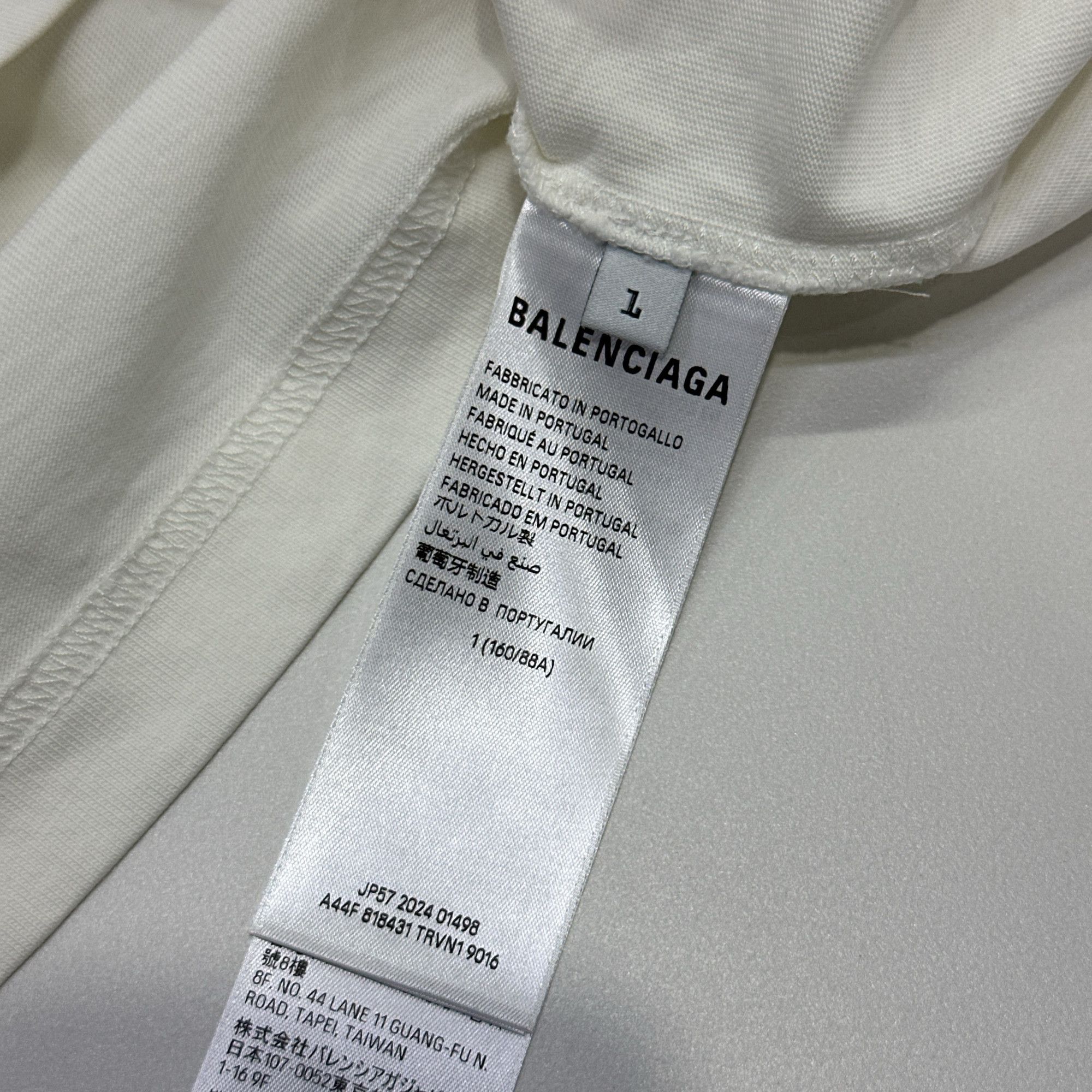 Balenciaga Balenciaga Champs-Élysées Logo T-Shirt Size 1 Size US S / EU 44-46 / 1 - 5 Thumbnail