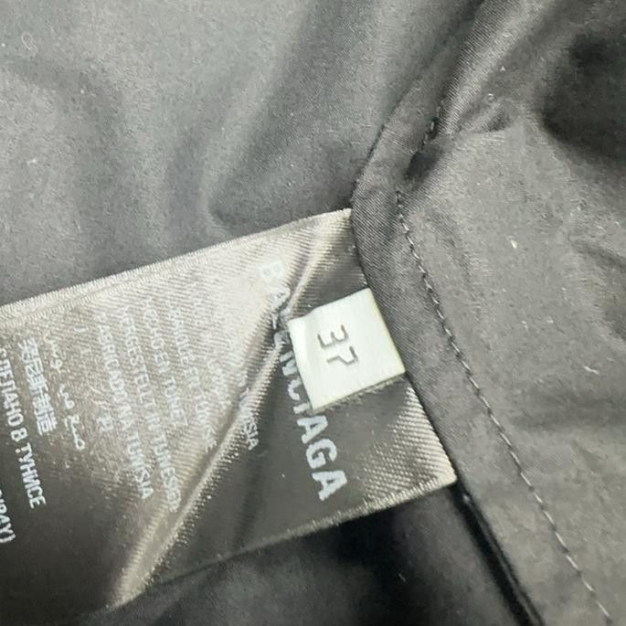 Balenciaga Balenciaga Back Logo Short Sleeve Shirt Size 37 Size US S / EU 44-46 / 1 - 11 Thumbnail