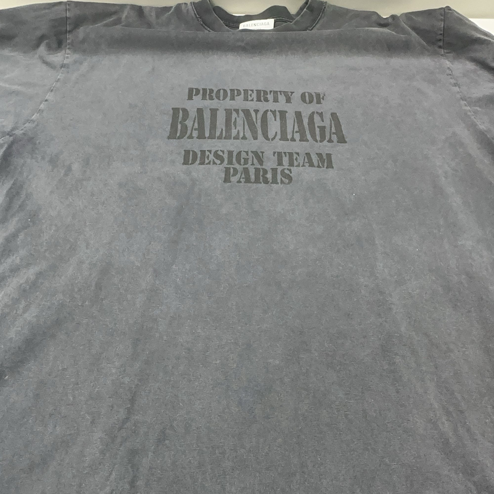Balenciaga Balenciaga Property Of Logo T-Shirt Size M Size US M / EU 48-50 / 2 - 8 Thumbnail