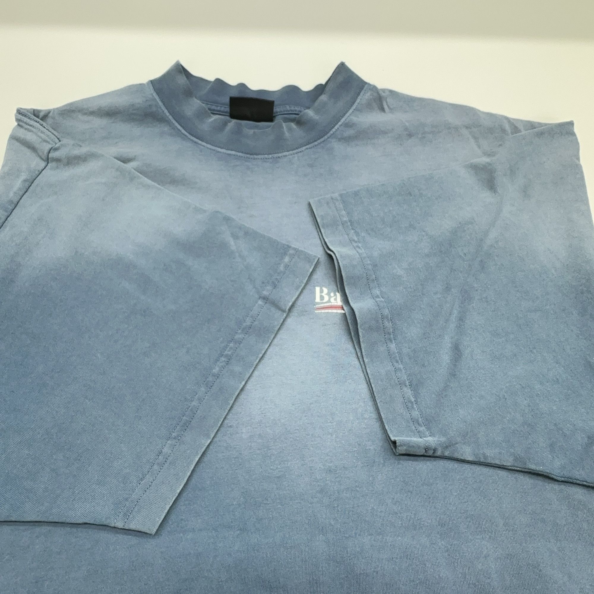 Balenciaga Balenciaga Wave Logo T-Shirt Size S Size US S / EU 44-46 / 1 - 7 Thumbnail