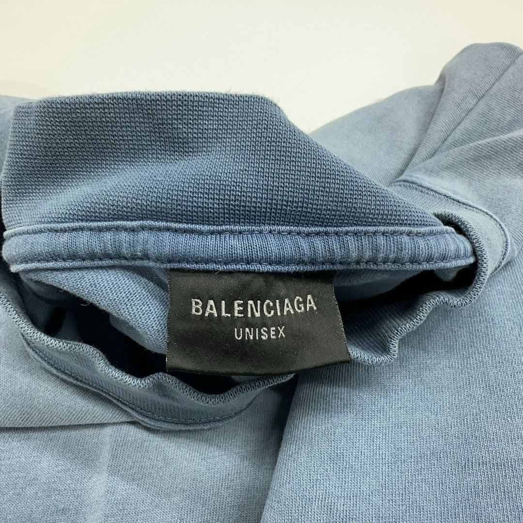 Balenciaga Balenciaga Wave Logo T-Shirt Size S Size US S / EU 44-46 / 1 - 4 Thumbnail