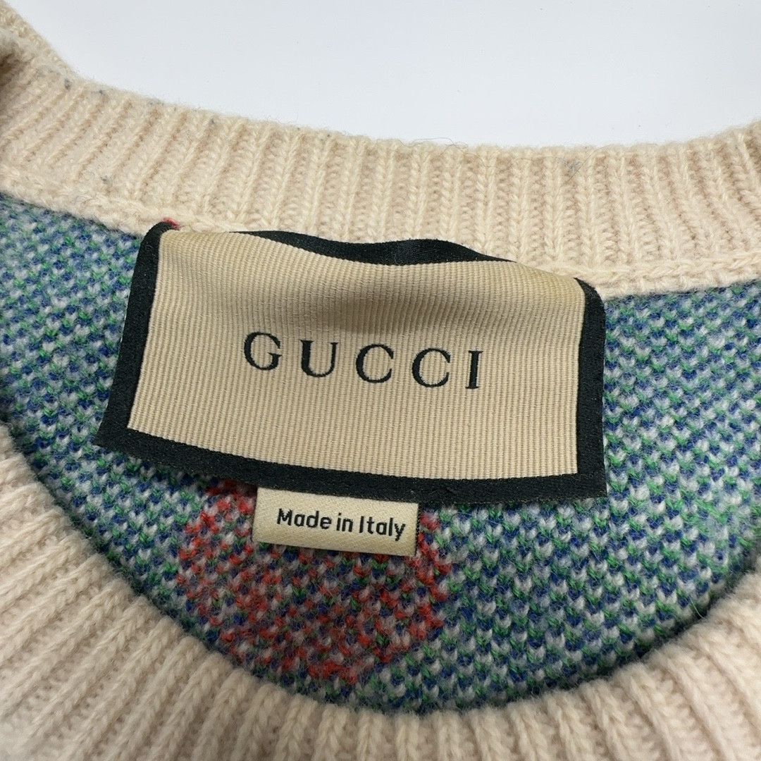 Gucci Gucci Star & GG Wool Sweater Size M Size US M / EU 48-50 / 2 - 3 Thumbnail