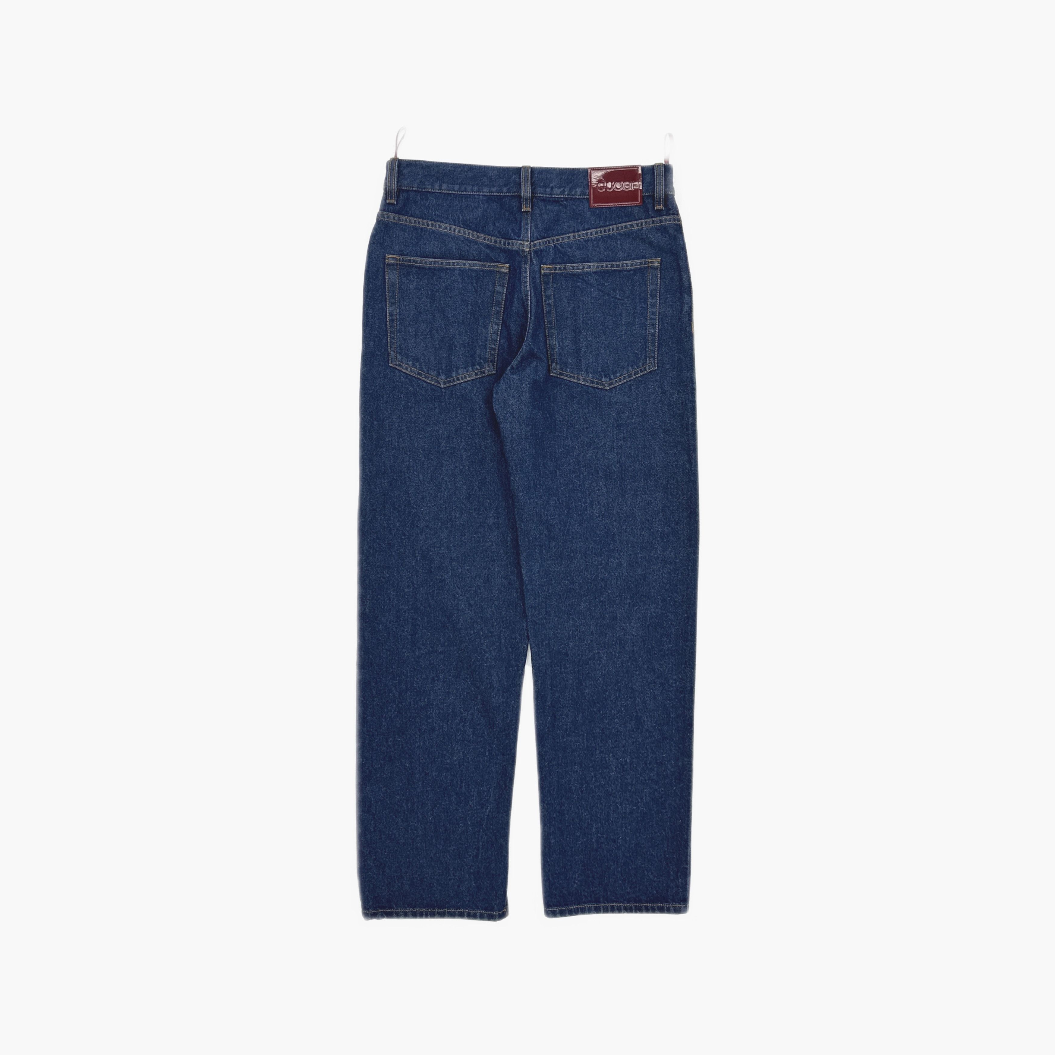 Gucci Gucci Blue Denim Jeans Size 26 Size 26" / US 2 / IT 38 - 2 Thumbnail