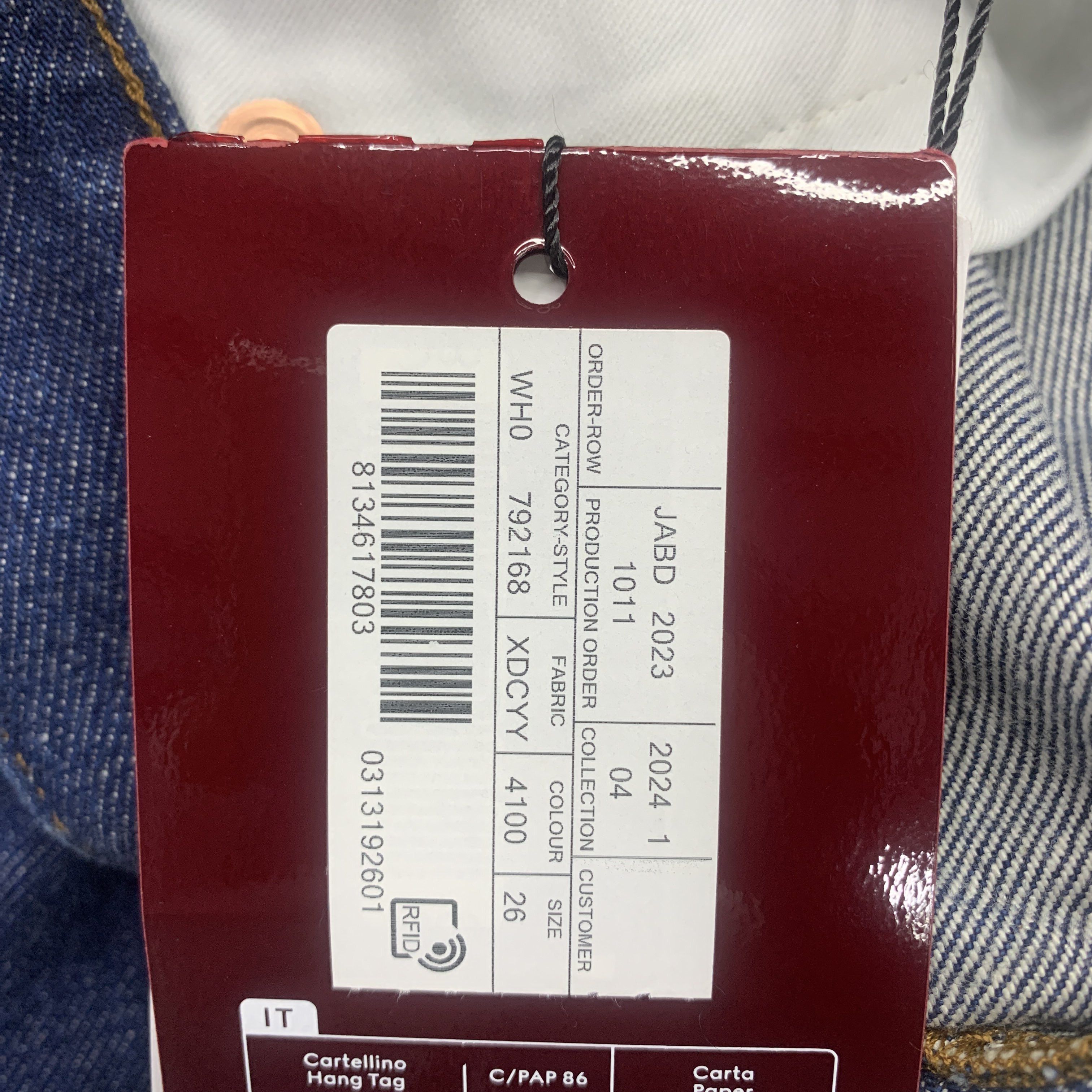 Gucci Gucci Blue Denim Jeans Size 26 Size 26" / US 2 / IT 38 - 5 Thumbnail