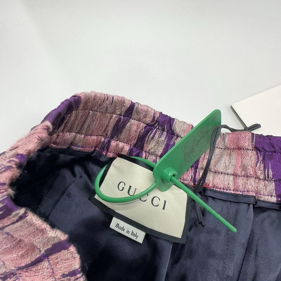 Gucci Gucci Patterned Silk Shorts Size 30 Size US 30 / EU 46 - 3 Thumbnail