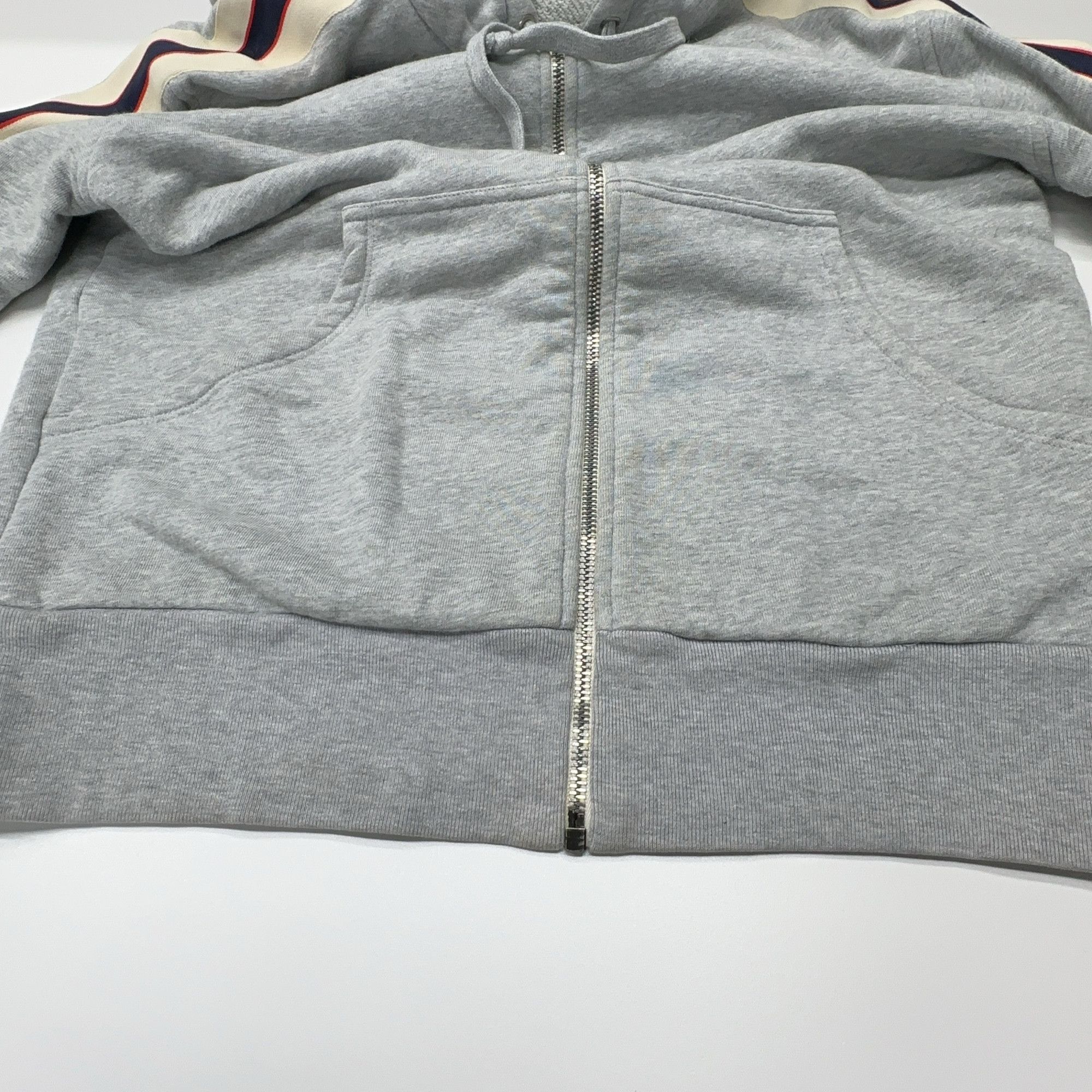 Gucci Gucci Logo Stripe Zip-Up Hoodie Size XS Size US XS / EU 42 / 0 - 10 Thumbnail