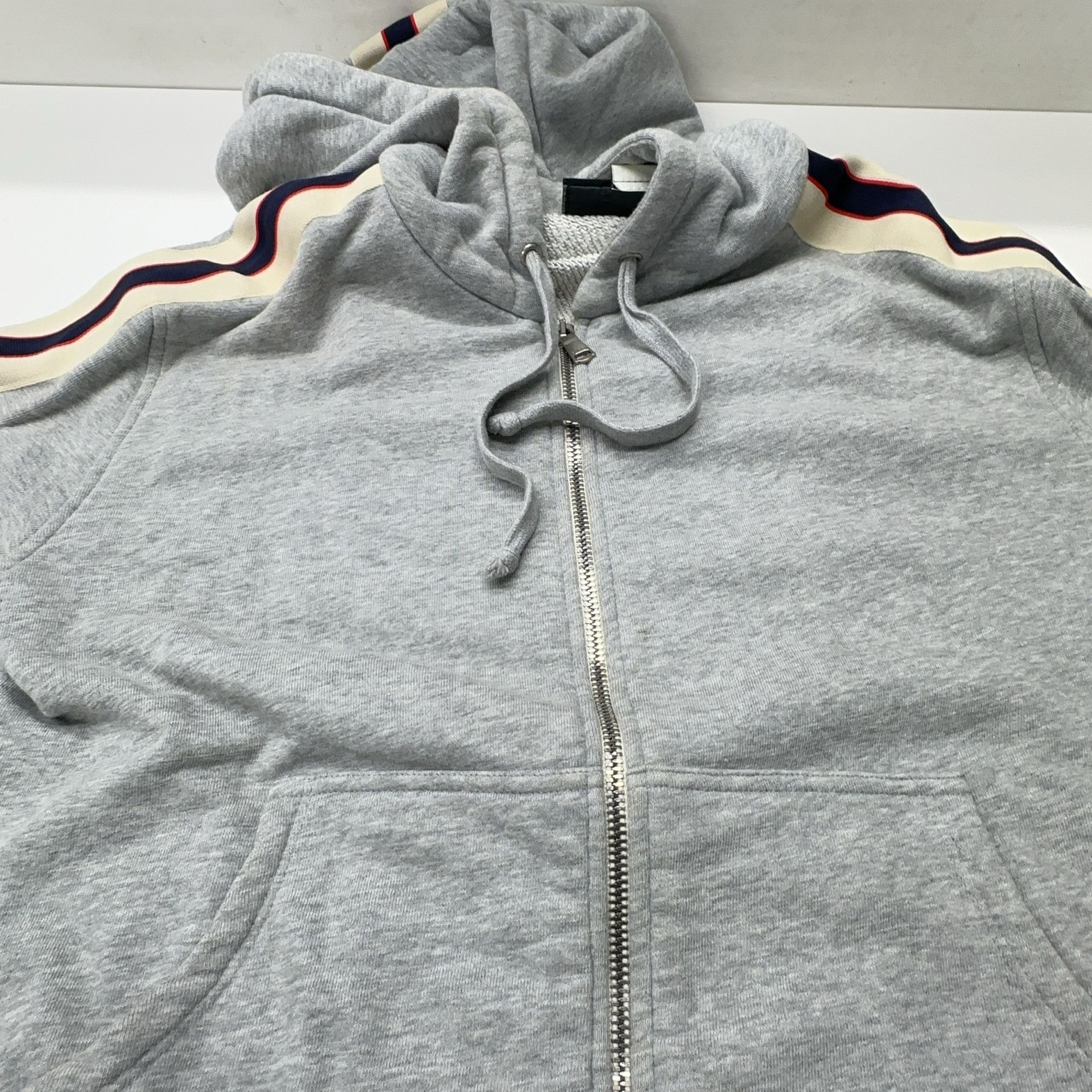 Gucci Gucci Logo Stripe Zip-Up Hoodie Size XS Size US XS / EU 42 / 0 - 9 Thumbnail