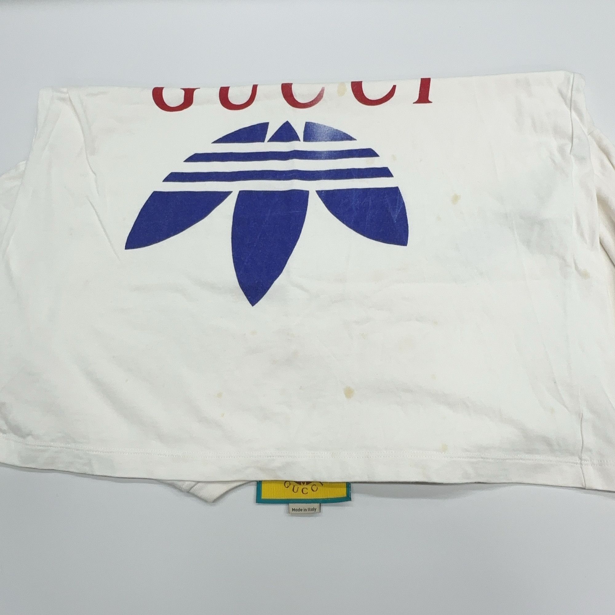 Gucci Gucci x Adidas Logo Short Sleeve T-Shirt Size XS Size US XS / EU 42 / 0 - 7 Thumbnail