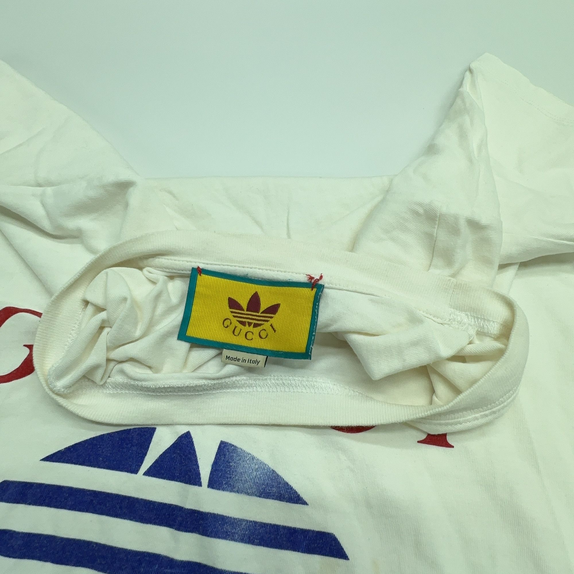 Gucci Gucci x Adidas Logo Short Sleeve T-Shirt Size XS Size US XS / EU 42 / 0 - 5 Thumbnail
