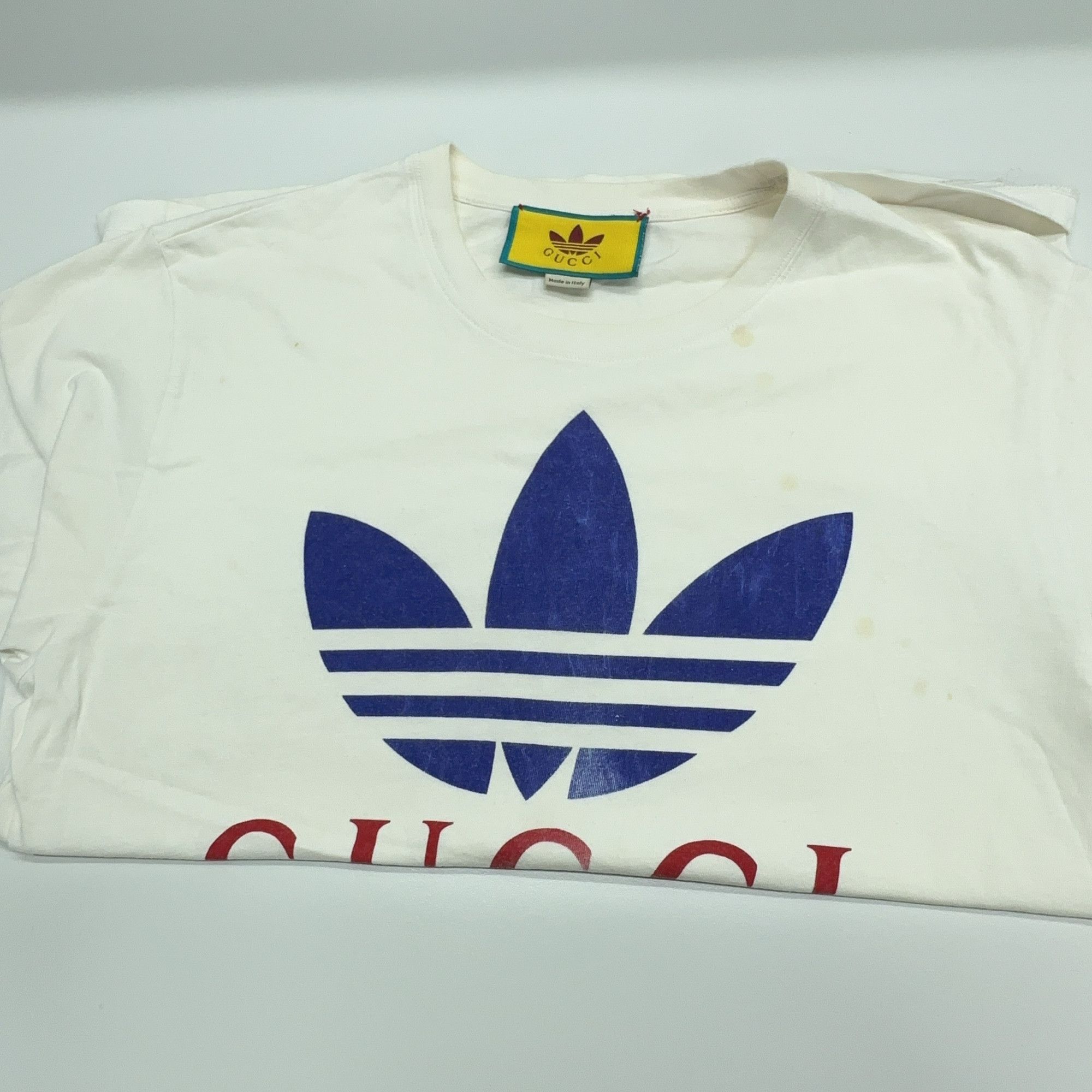 Gucci Gucci x Adidas Logo Short Sleeve T-Shirt Size XS Size US XS / EU 42 / 0 - 6 Thumbnail