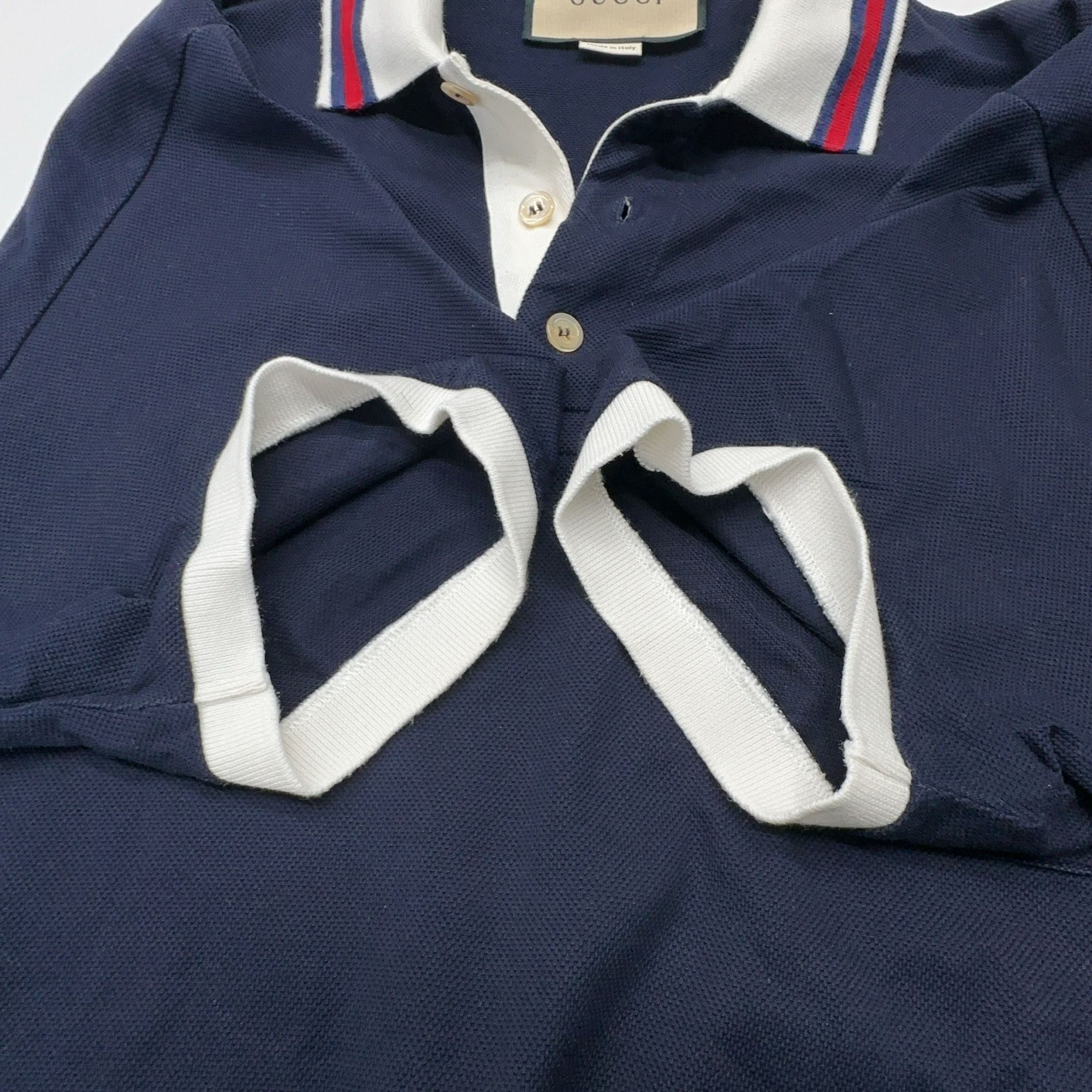 Gucci Gucci Logo Patch Polo Shirt Size M Size US M / EU 48-50 / 2 - 7 Thumbnail