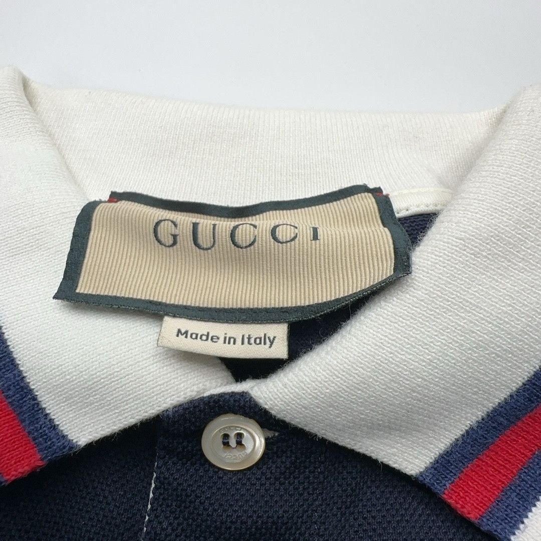 Gucci Gucci Logo Patch Polo Shirt Size M Size US M / EU 48-50 / 2 - 5 Thumbnail