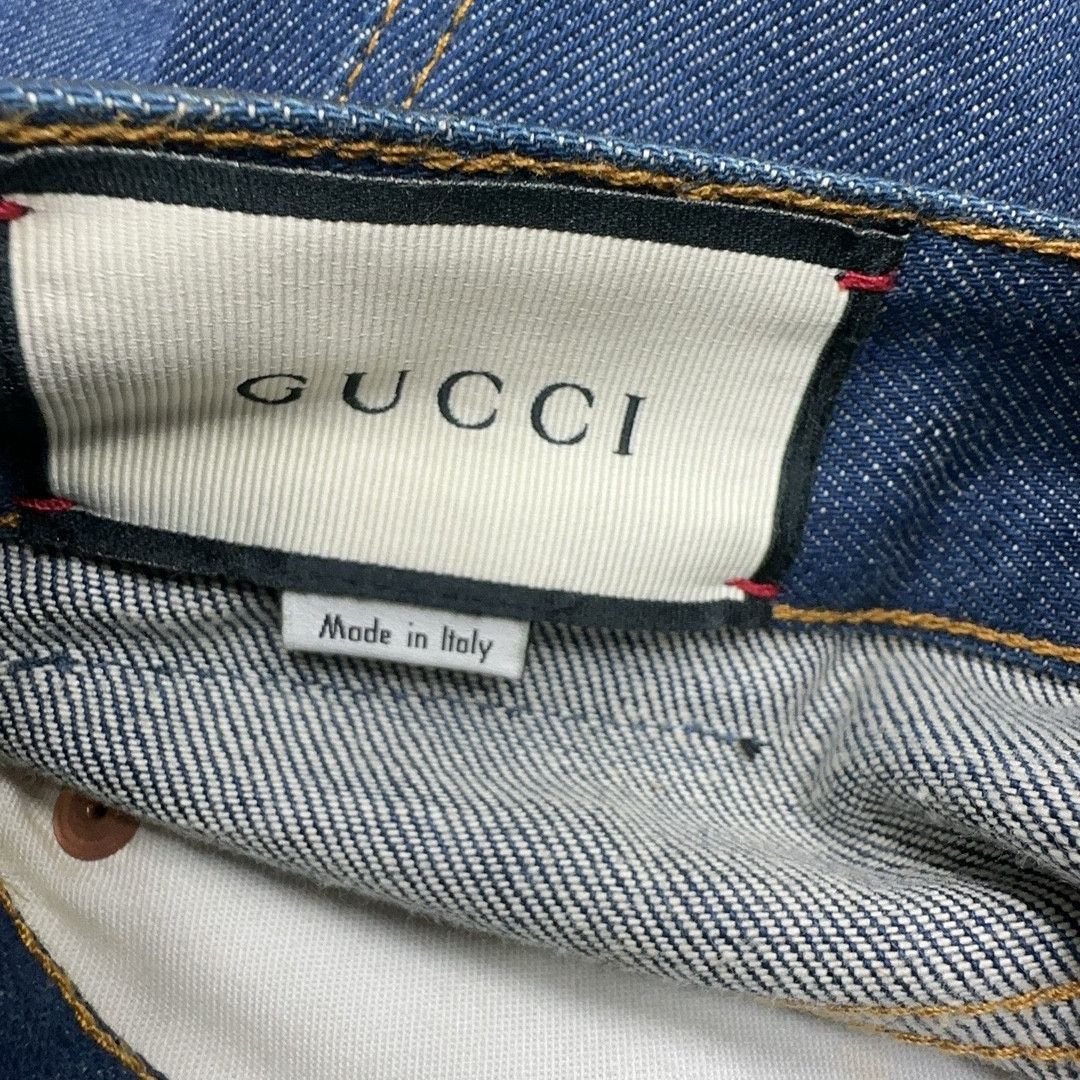 Gucci Gucci Blue Denim Jeans Size 30 Size US 30 / EU 46 - 5 Thumbnail