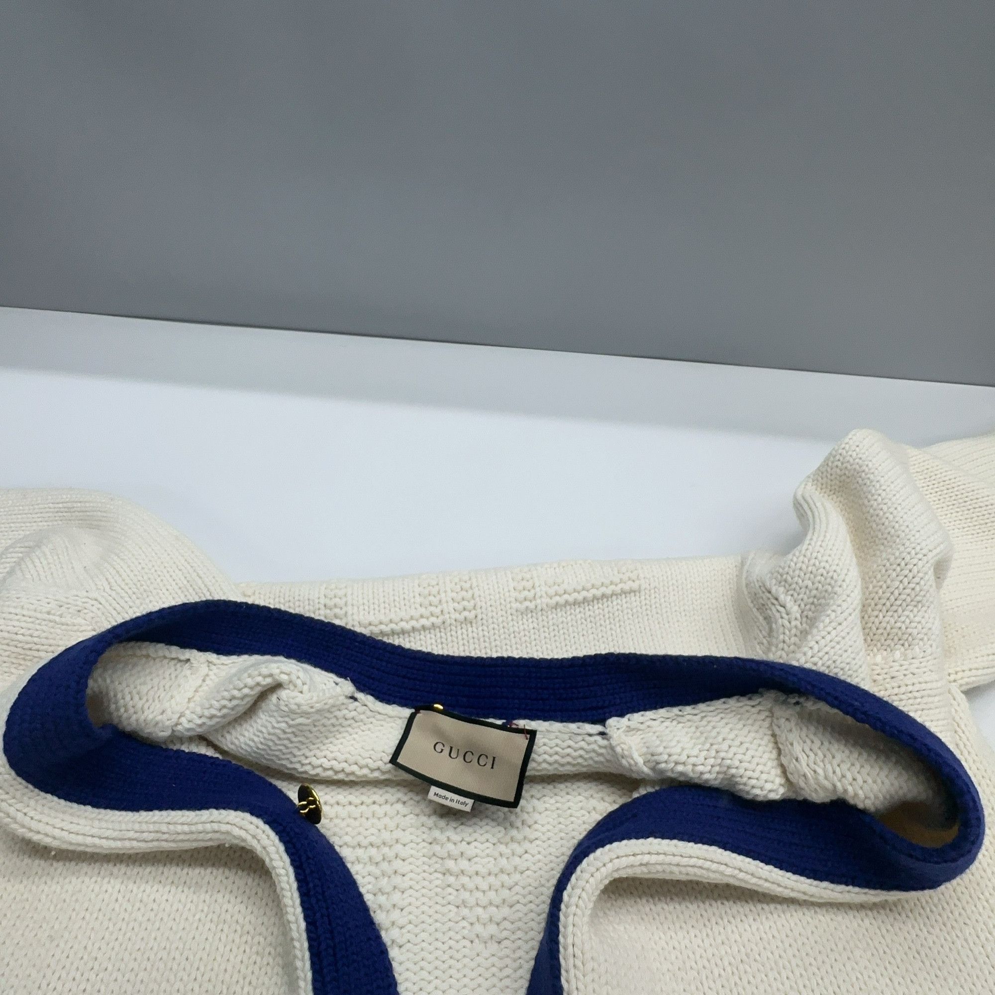 Gucci Gucci Rabbit Print Cardigan Size L Size US L / EU 52-54 / 3 - 7 Thumbnail