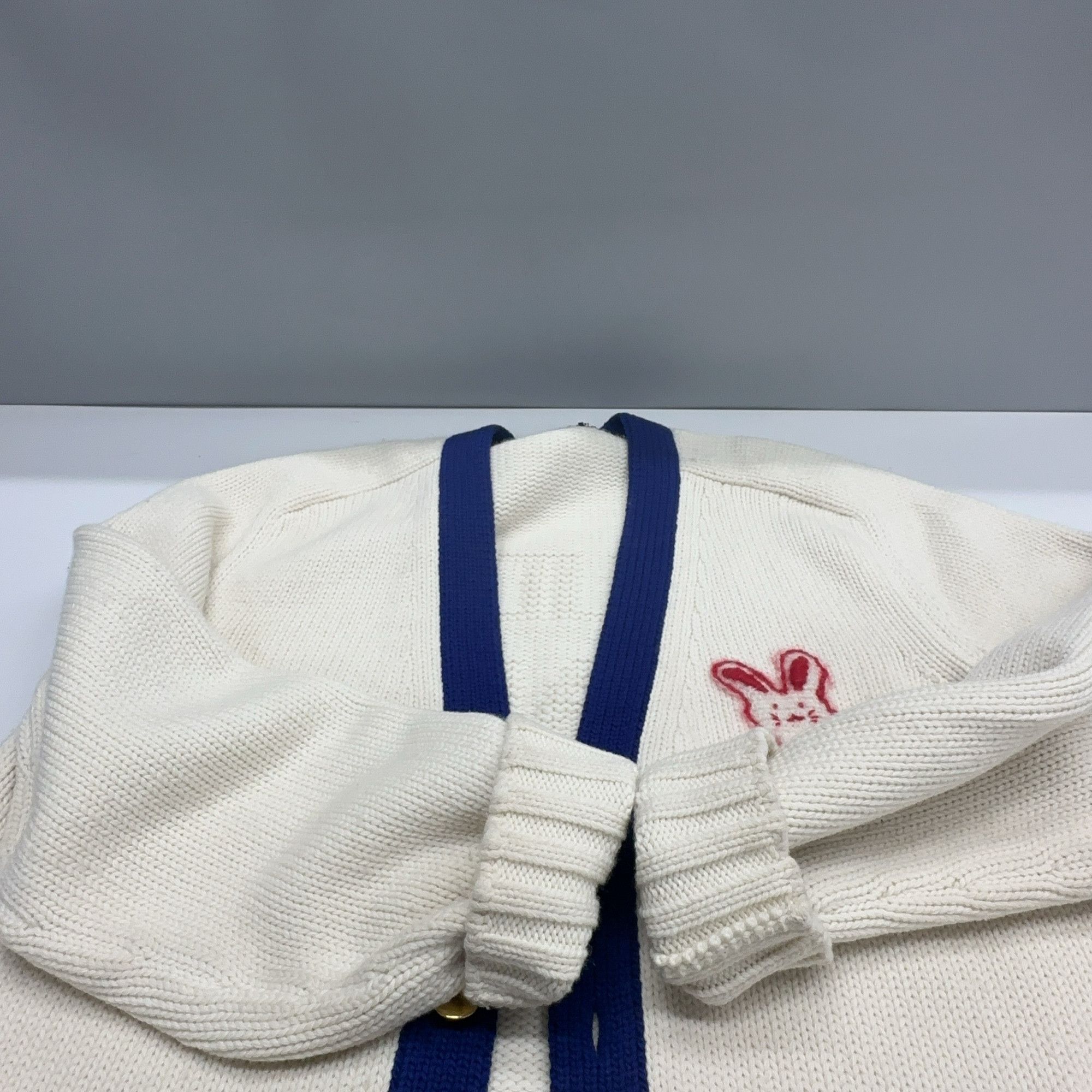 Gucci Gucci Rabbit Print Cardigan Size L Size US L / EU 52-54 / 3 - 9 Thumbnail