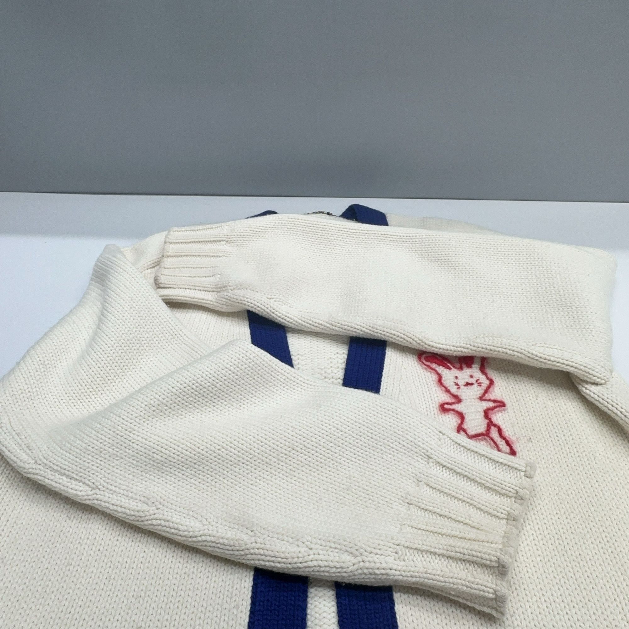Gucci Gucci Rabbit Print Cardigan Size L Size US L / EU 52-54 / 3 - 10 Thumbnail