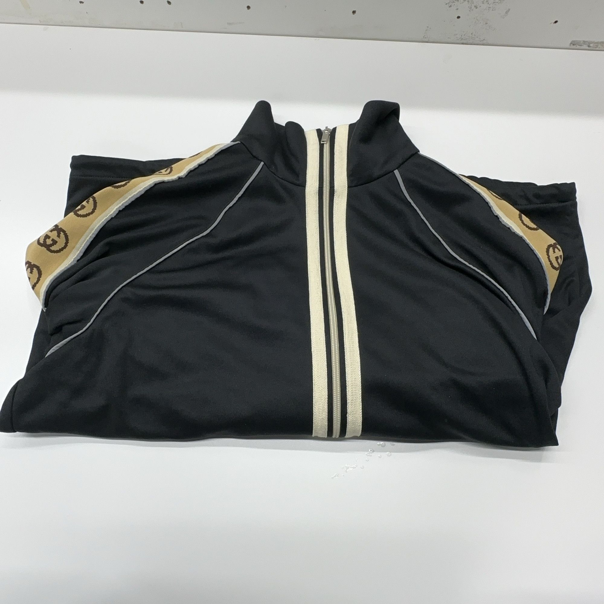 Gucci Gucci Logo Striped Track Jacket Size L Size US L / EU 52-54 / 3 - 7 Thumbnail