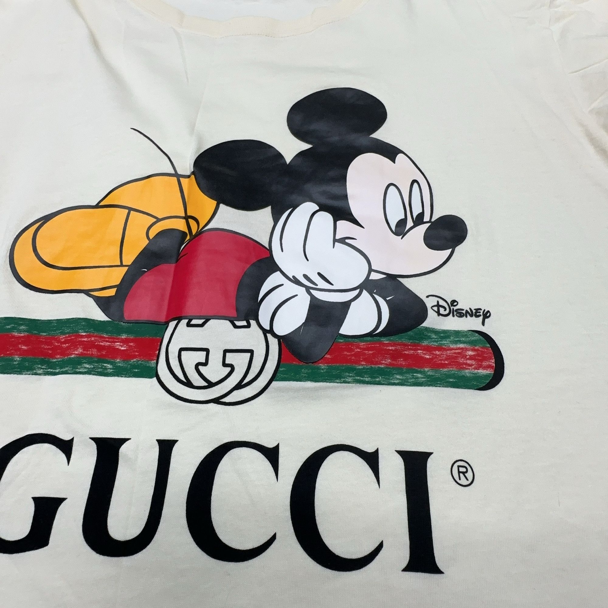 Gucci Gucci x Disney Mickey Mouse T-Shirt Size M Size M / US 6-8 / IT 42-44 - 6 Thumbnail