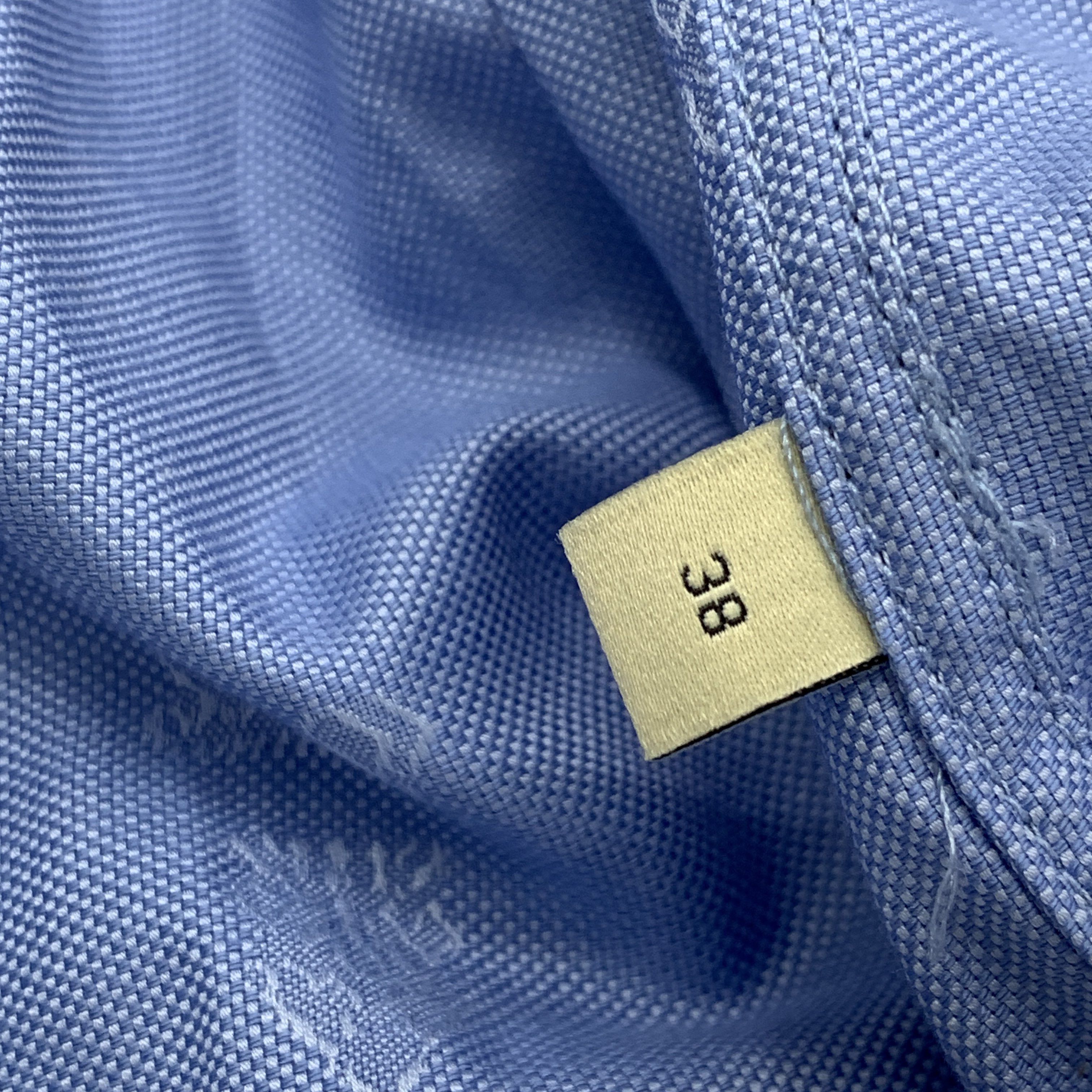 Gucci Gucci Monogram Cotton Button Up Shirt Size 38 Size XS / US 0-2 / IT 36-38 - 3 Thumbnail
