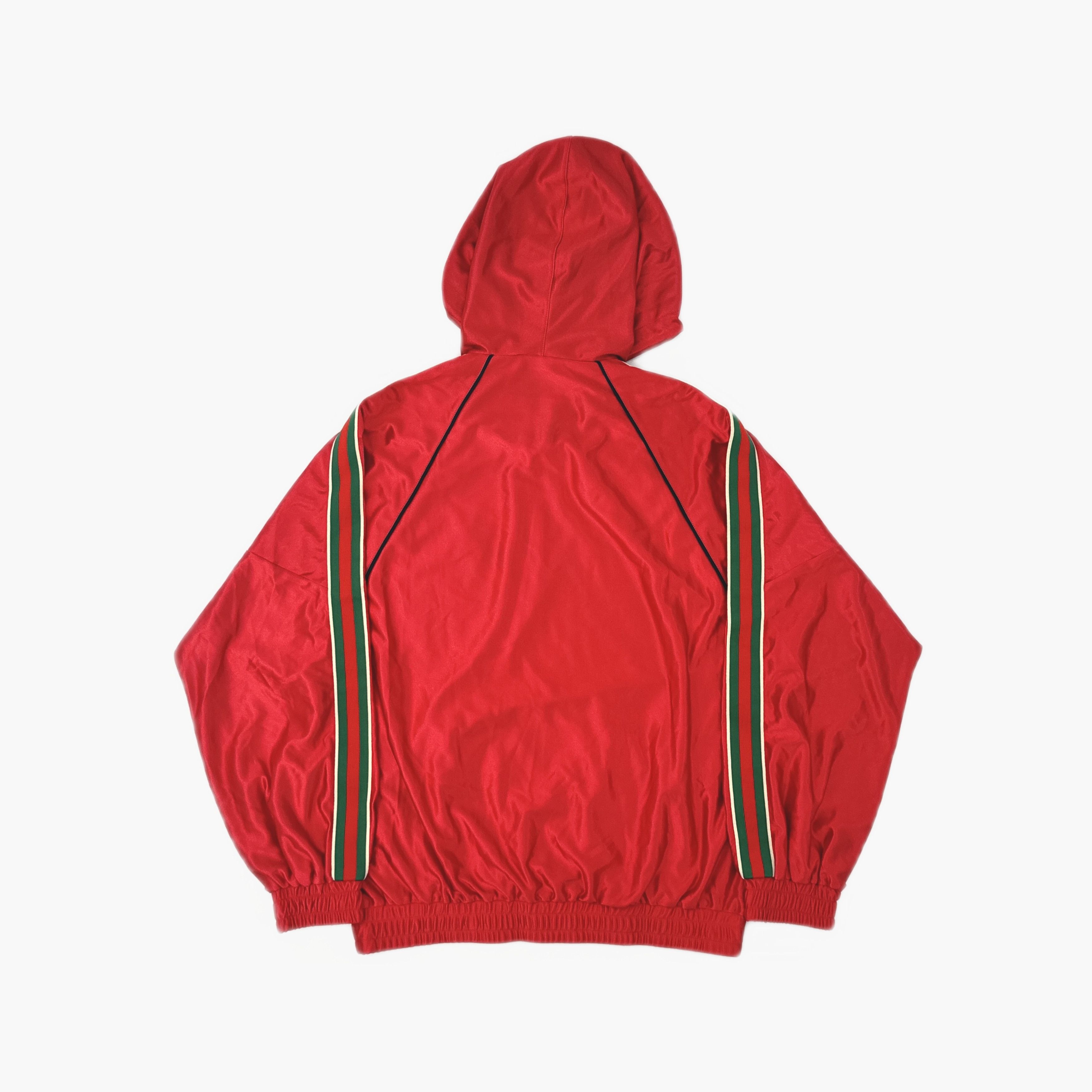 Gucci Gucci Logo Stripe Hoodie Size S Size US S / EU 44-46 / 1 - 2 Thumbnail