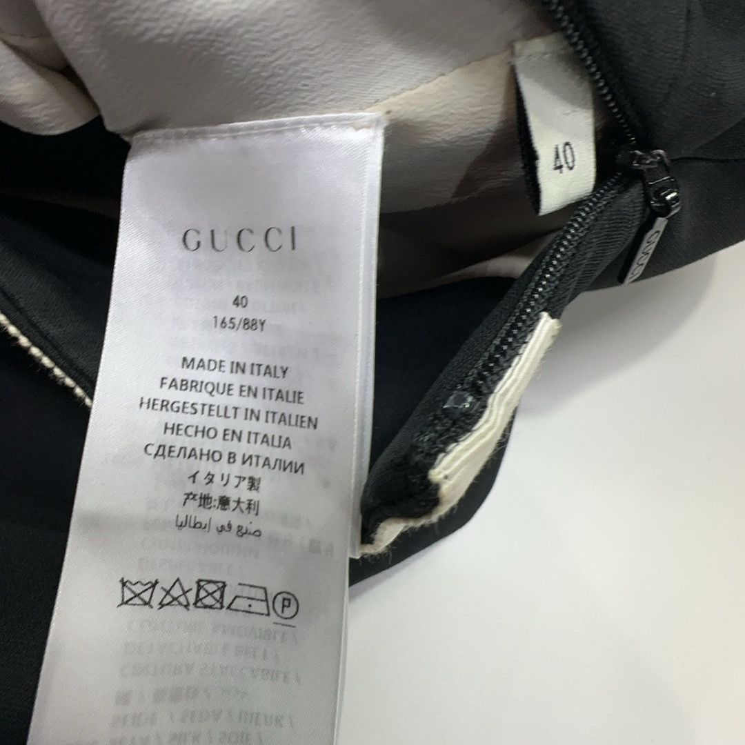 Gucci Gucci Contrast Trim Midi Dress IT 40 Size S / US 4 / IT 40 - 5 Thumbnail