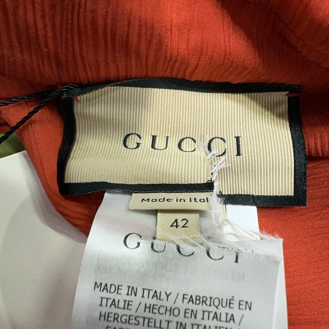 Gucci Gucci Ruffle Long Sleeve Dress Size 42 Size M / US 6-8 / IT 42-44 - 5 Thumbnail
