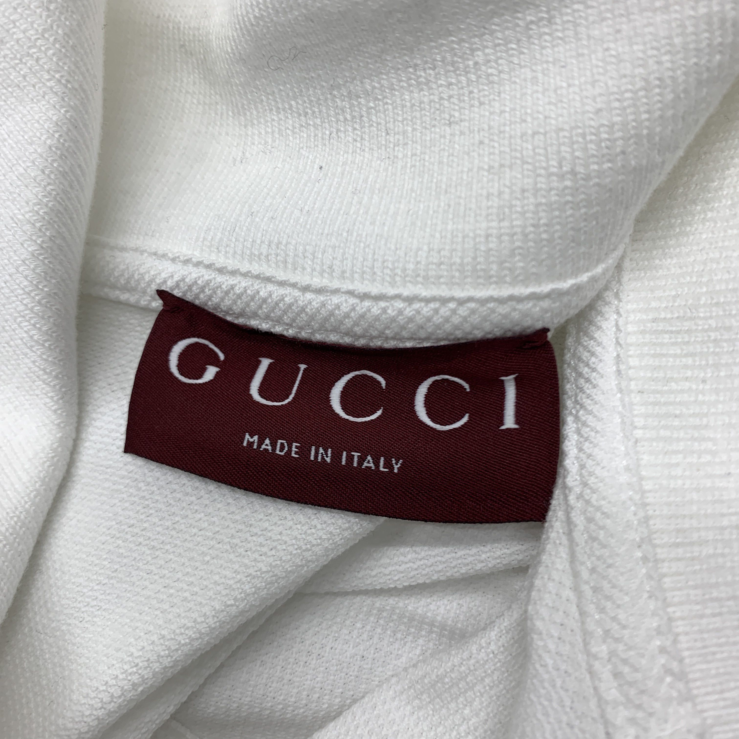 Gucci Gucci Logo Stripe Polo Shirt Size L Size US L / EU 52-54 / 3 - 2 Thumbnail