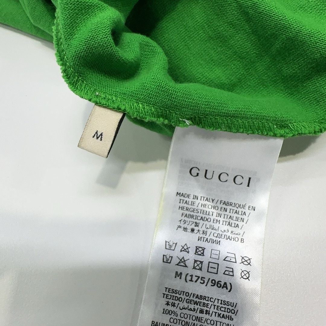 Gucci Gucci 1921 Snake Graphic T-Shirt Green Size M Size US M / EU 48-50 / 2 - 4 Thumbnail