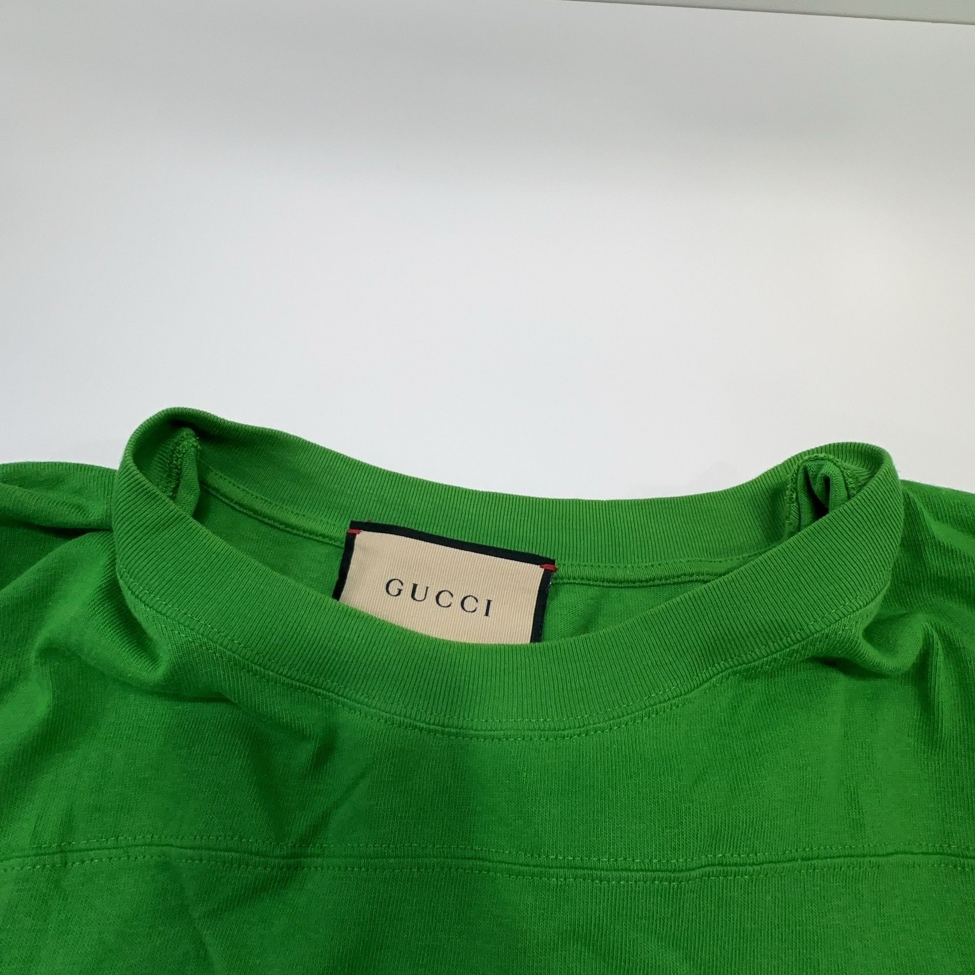 Gucci Gucci 1921 Snake Graphic T-Shirt Green Size M Size US M / EU 48-50 / 2 - 6 Thumbnail