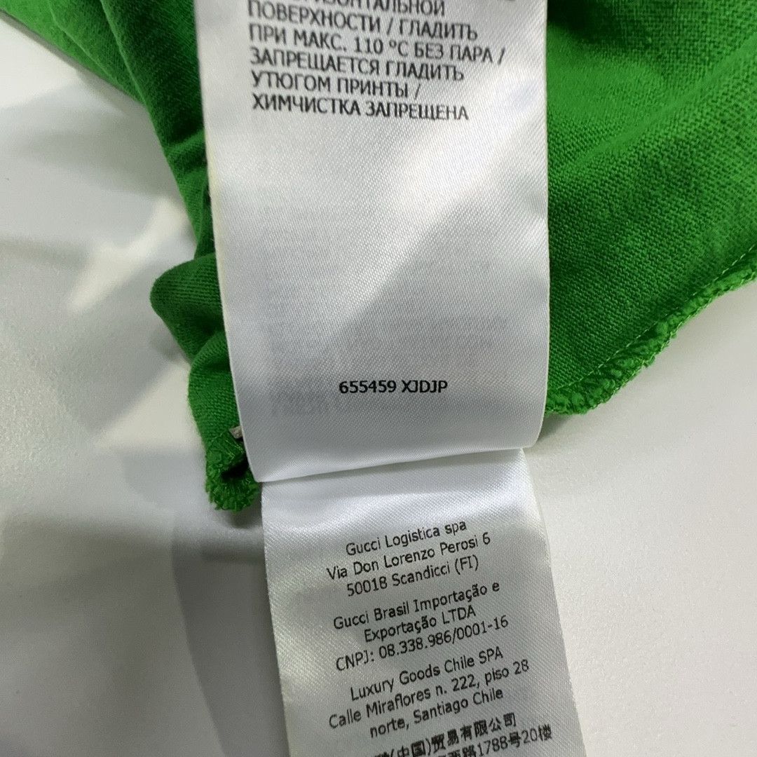Gucci Gucci 1921 Snake Graphic T-Shirt Green Size M Size US M / EU 48-50 / 2 - 3 Thumbnail
