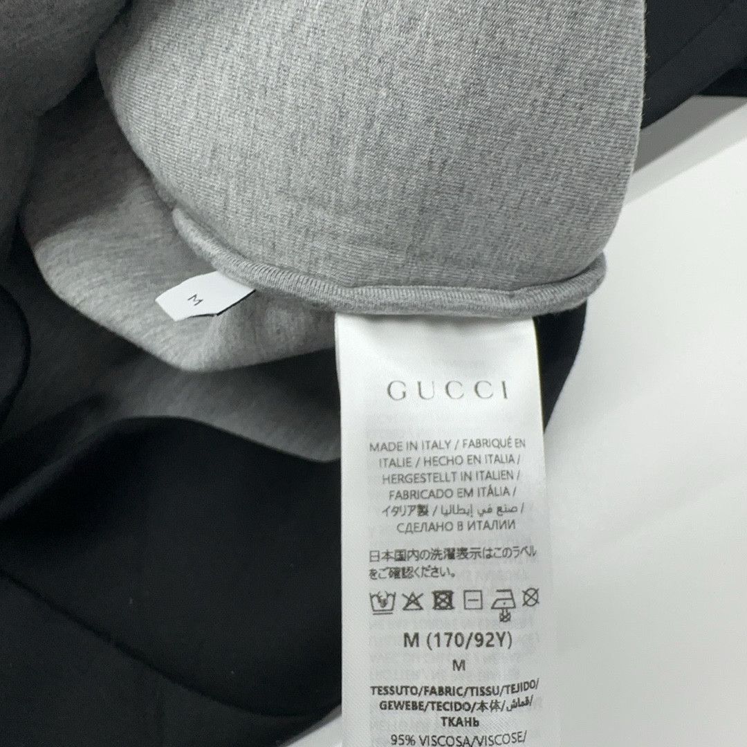 Gucci Gucci Embroidered Logo Hoodie Size M Size M / US 6-8 / IT 42-44 - 5 Thumbnail