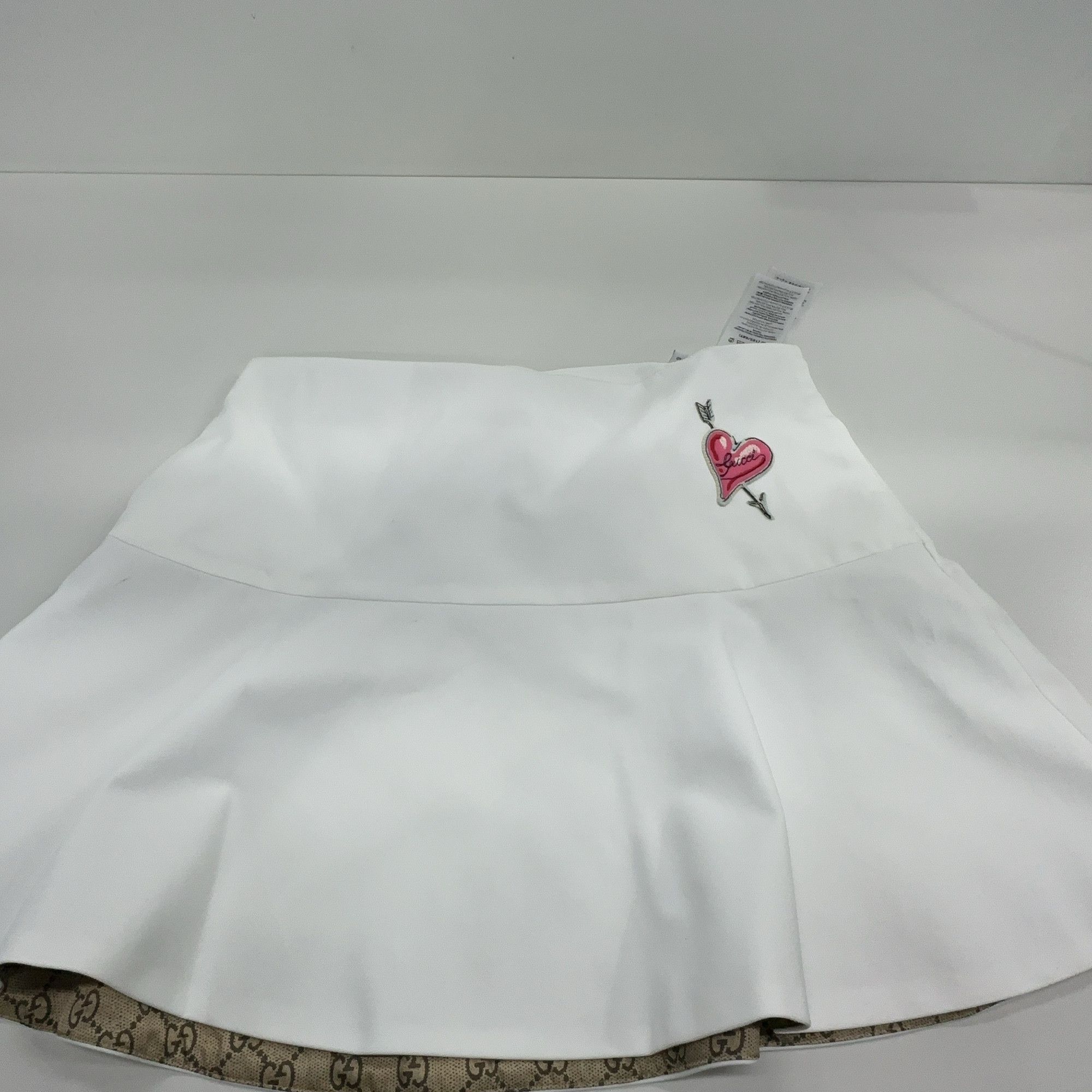 Gucci Gucci Heart Patch Mini Skirt Size 40 Size 27" / US 4 / IT 40 - 7 Thumbnail
