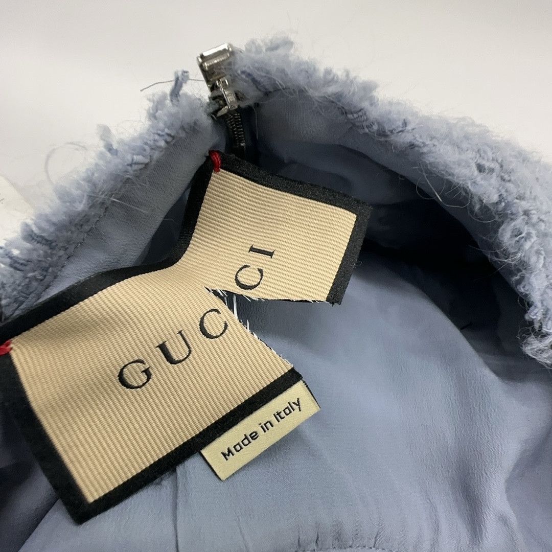 Gucci Gucci Wool Blend Tweed Mini Dress Size 38 Size XS / US 0-2 / IT 36-38 - 3 Thumbnail