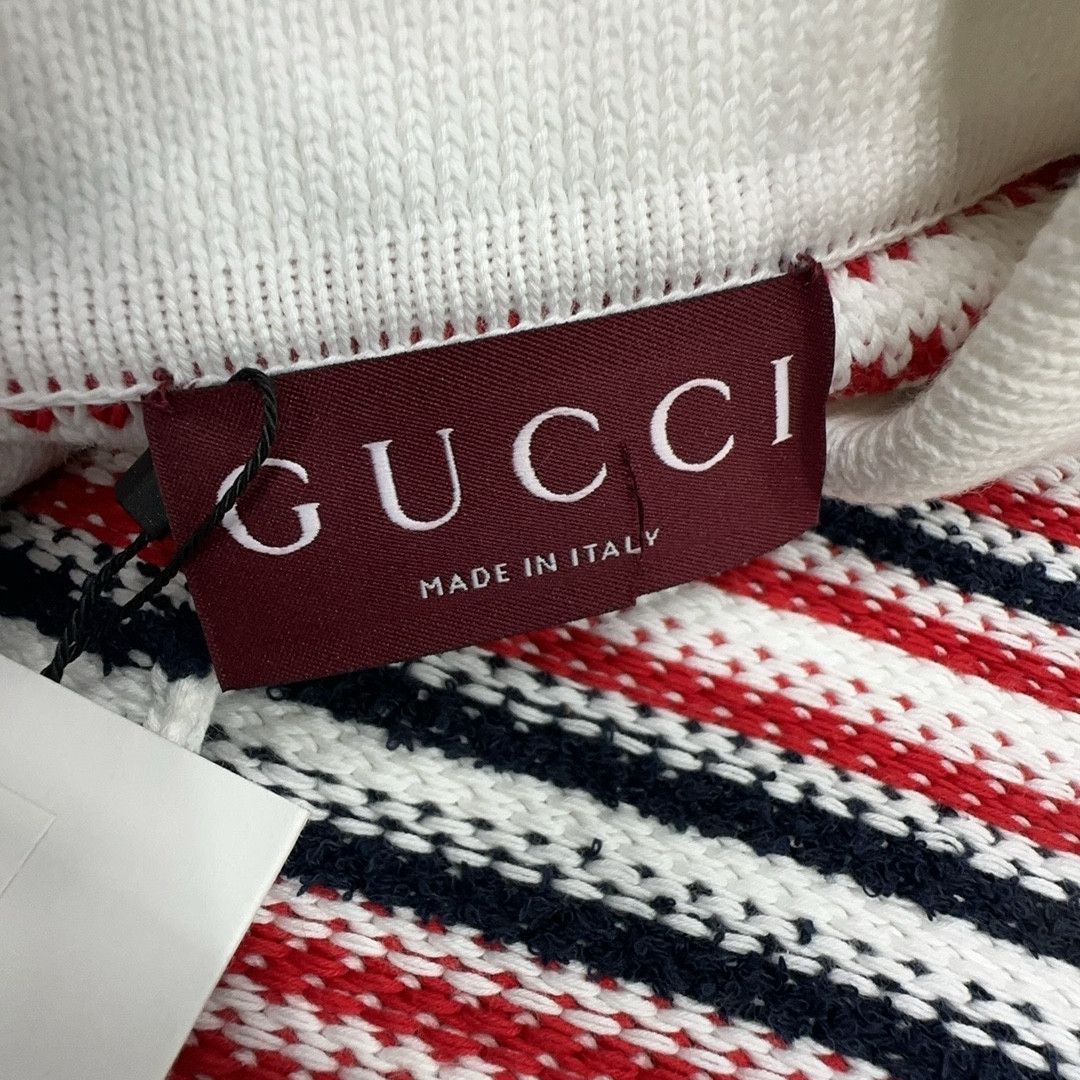 Gucci Gucci Striped Knit Polo XS Size XS / US 0-2 / IT 36-38 - 3 Thumbnail