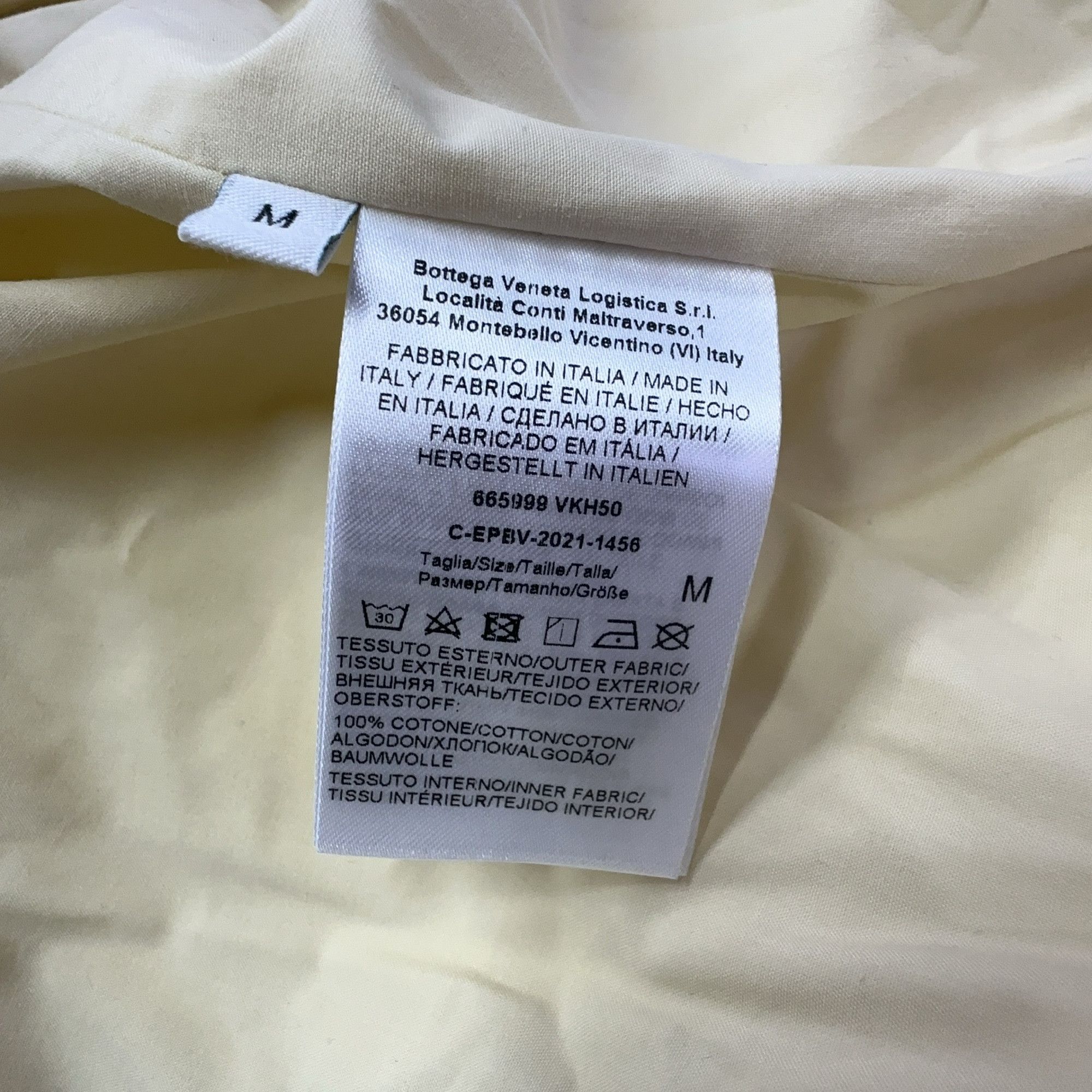 Bottega Veneta Bottega Veneta Frosted Poplin Puffy Down Jacket Size M Size US M / EU 48-50 / 2 - 6 Thumbnail