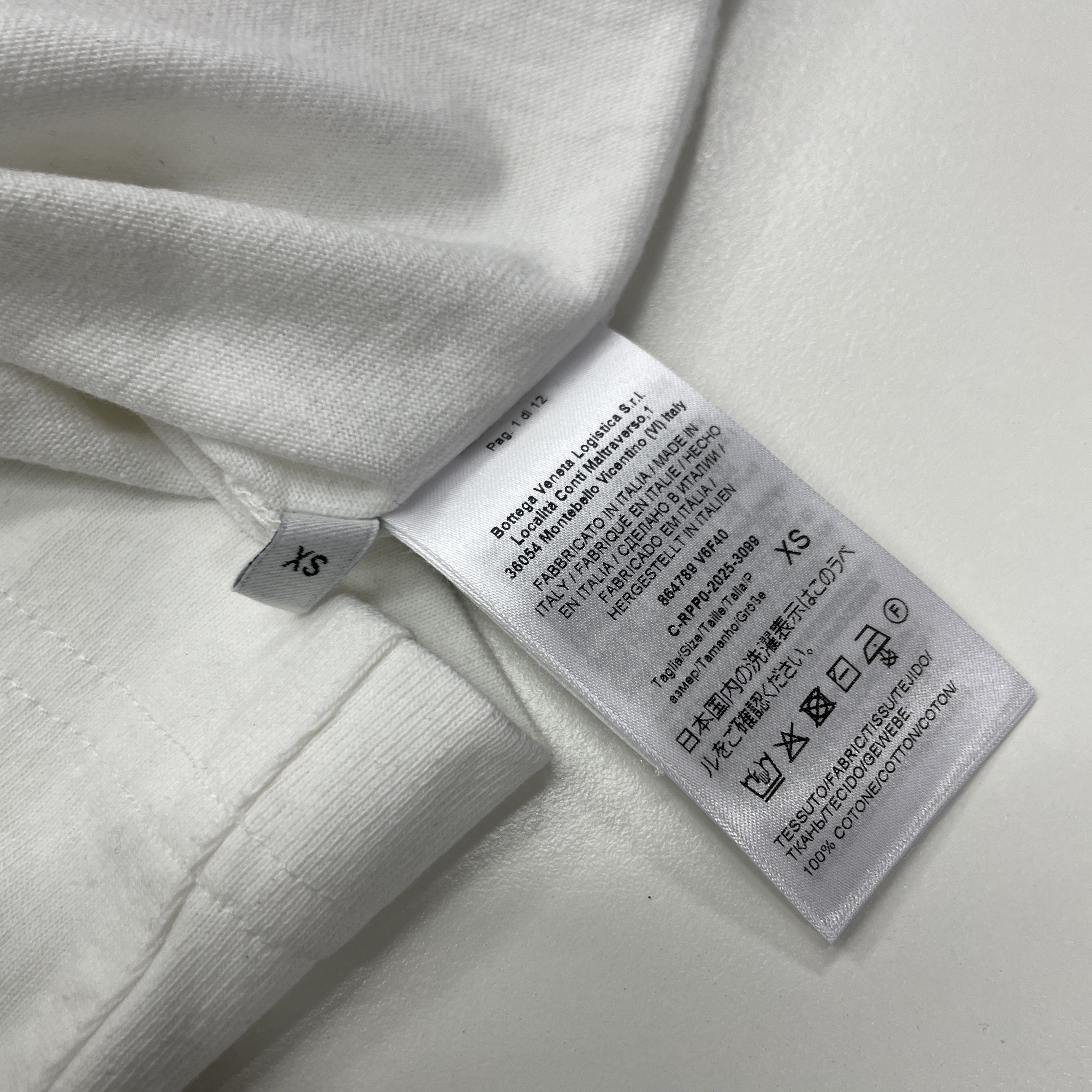 Bottega Veneta Bottega Veneta Embroidery T-Shirt Size XS Size US XS / EU 42 / 0 - 4 Thumbnail