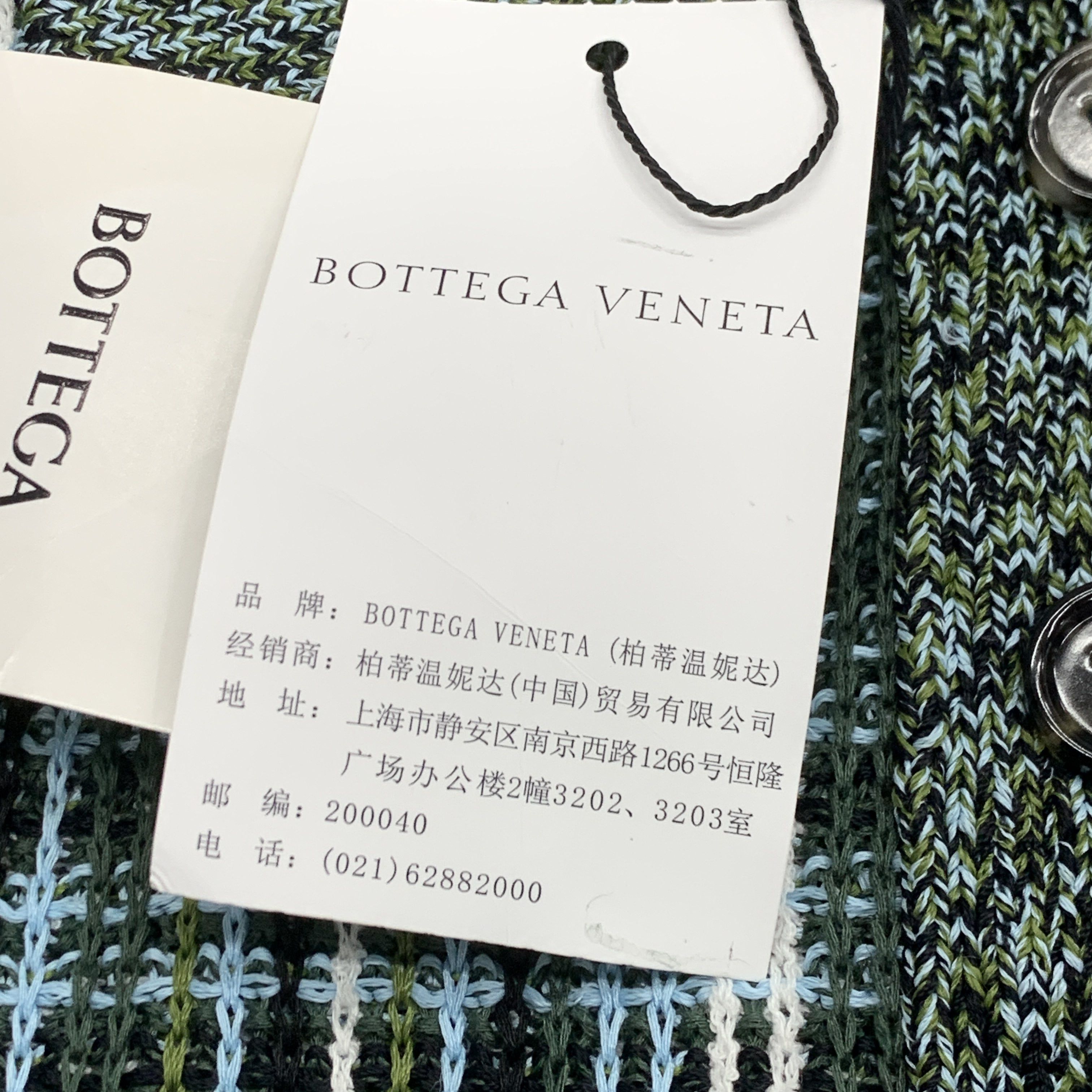 Bottega Veneta Bottega Veneta Plaid Knit Polo Shirt Size S Size US S / EU 44-46 / 1 - 2 Thumbnail