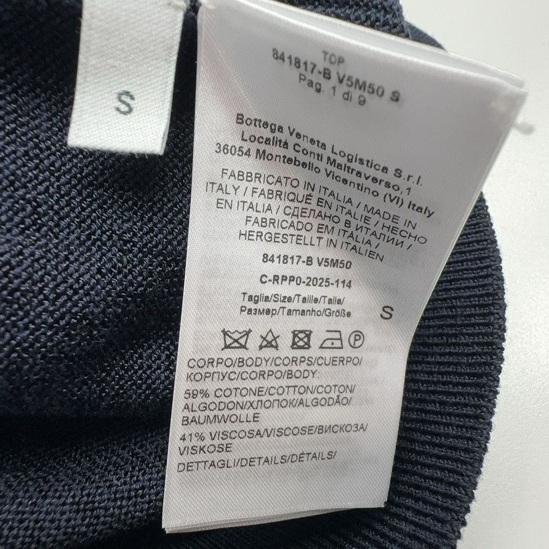 Bottega Veneta Bottega Veneta Navy Knitted Cardigan Set Size S Size S / US 4 / IT 40 - 9 Thumbnail