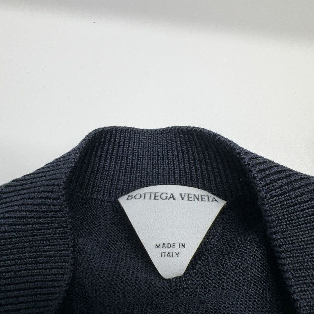 Bottega Veneta Bottega Veneta Navy Knitted Cardigan Set Size S Size S / US 4 / IT 40 - 5 Thumbnail