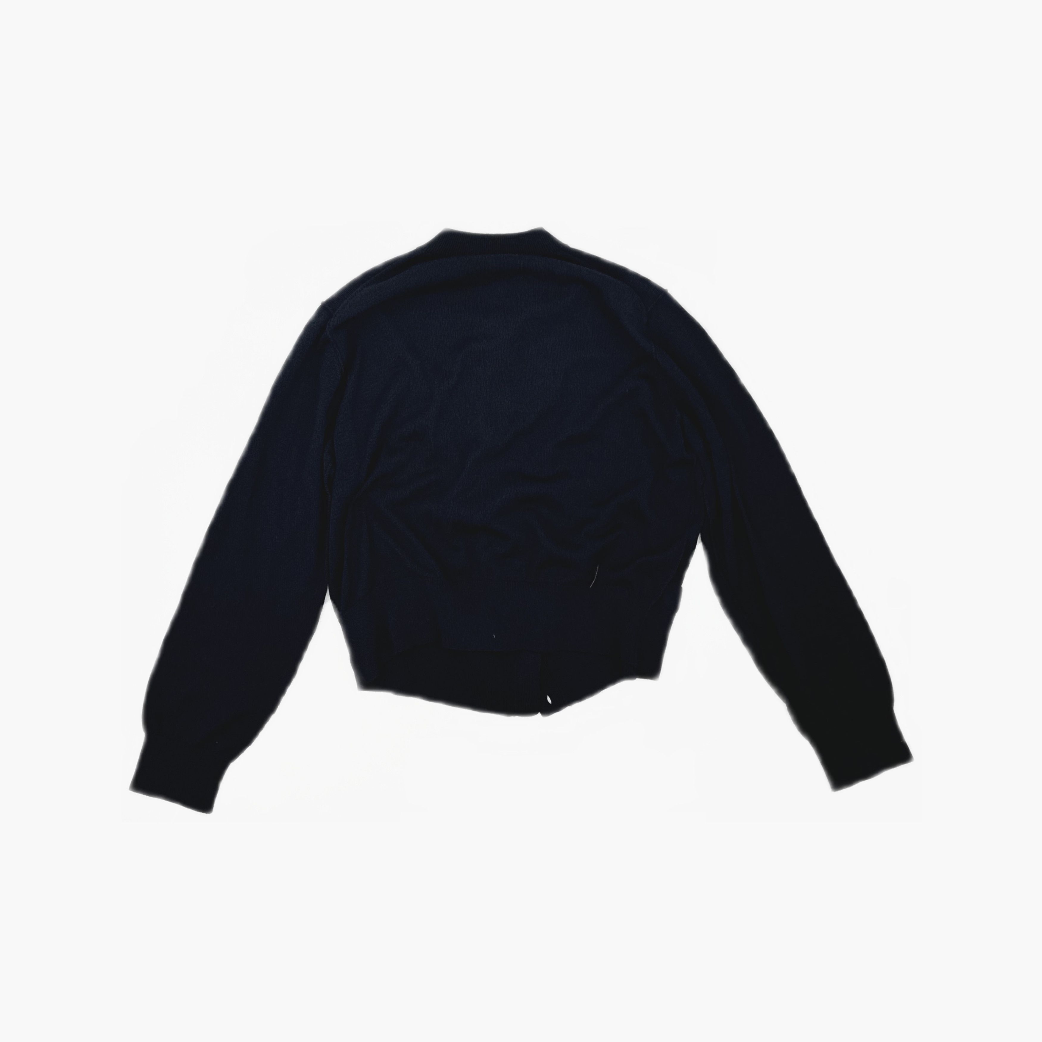 Bottega Veneta Bottega Veneta Navy Knitted Cardigan Set Size S Size S / US 4 / IT 40 - 2 Thumbnail