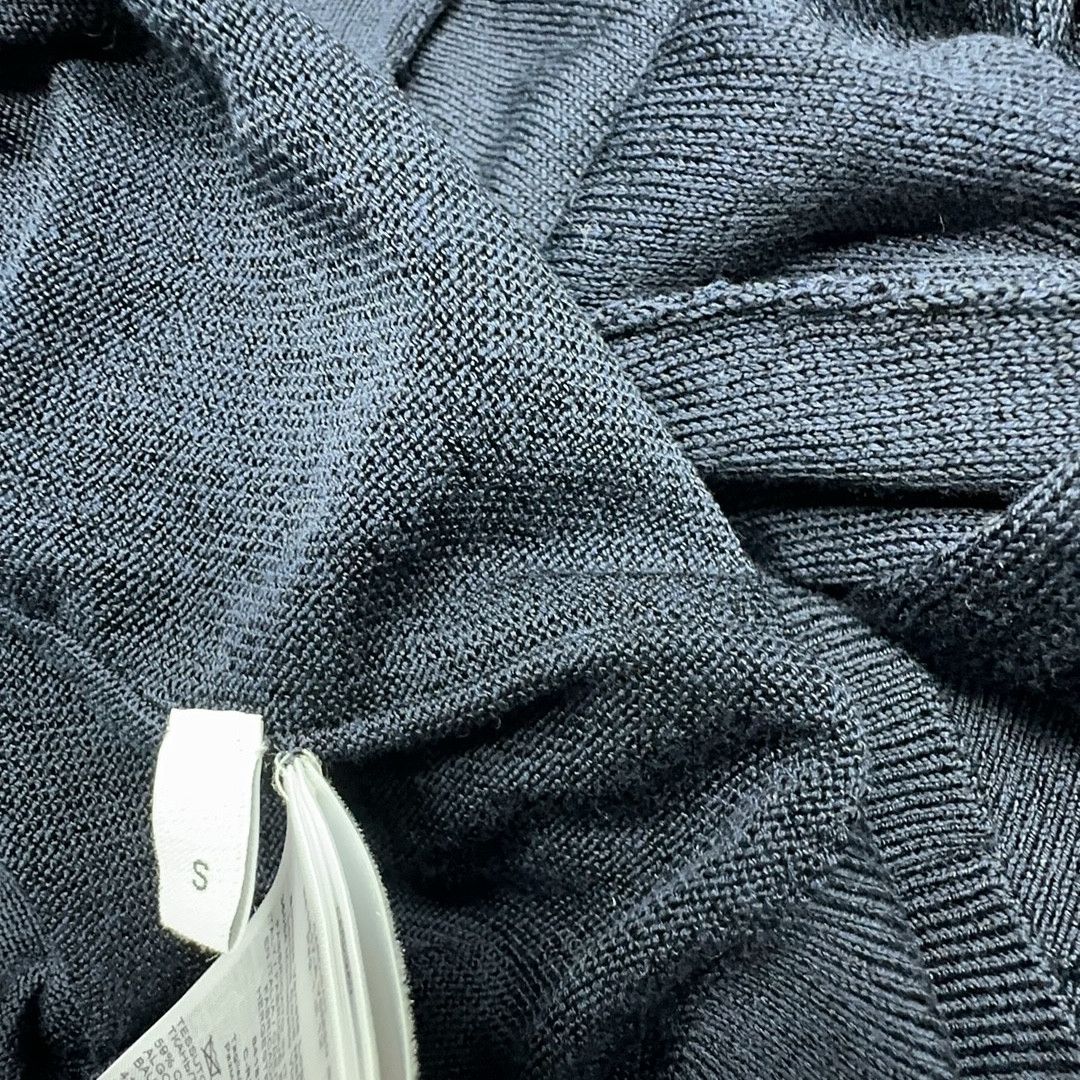 Bottega Veneta Bottega Veneta Navy Knitted Cardigan Set Size S Size S / US 4 / IT 40 - 7 Thumbnail