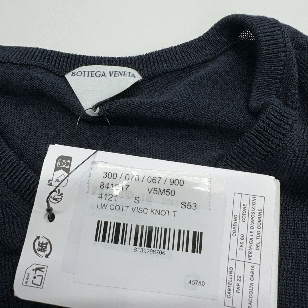 Bottega Veneta Bottega Veneta Navy Knitted Cardigan Set Size S Size S / US 4 / IT 40 - 8 Thumbnail