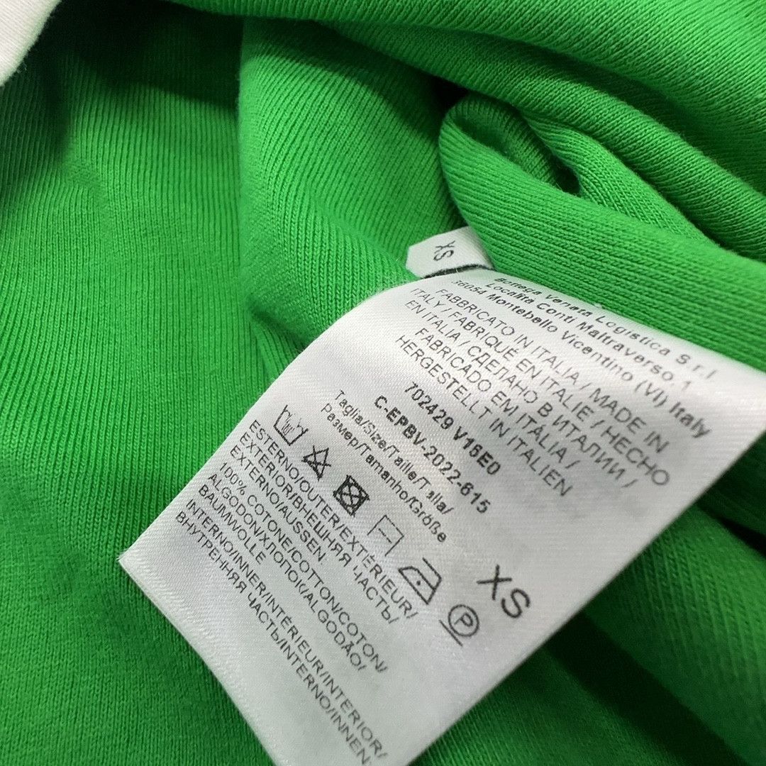 Bottega Veneta Bottega Veneta Green Trim T-Shirt Size XS Size XS / US 0-2 / IT 36-38 - 3 Thumbnail