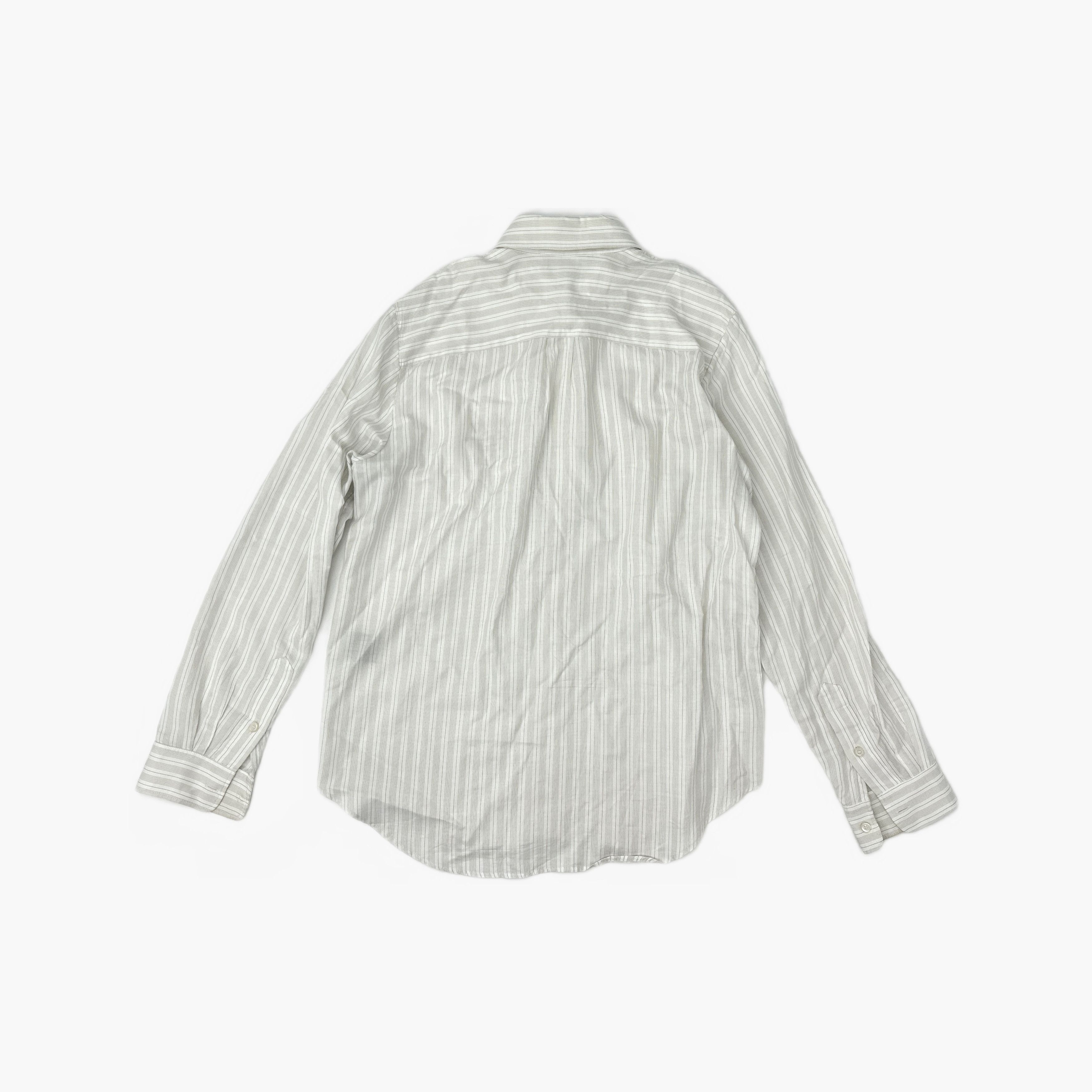 Amiri Amiri Striped Graphic Button Up Shirt Size 50 Size US M / EU 48-50 / 2 - 2 Thumbnail
