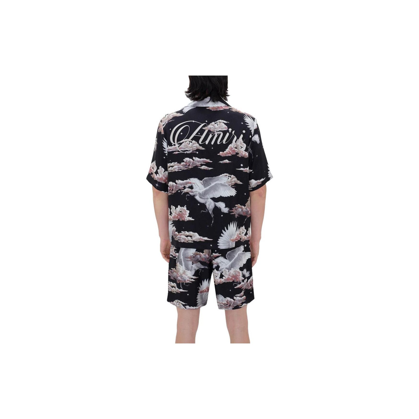 Amiri AMIRI Pegasus Print Silk Shirt Size M Size US M / EU 48-50 / 2 - 9 Thumbnail